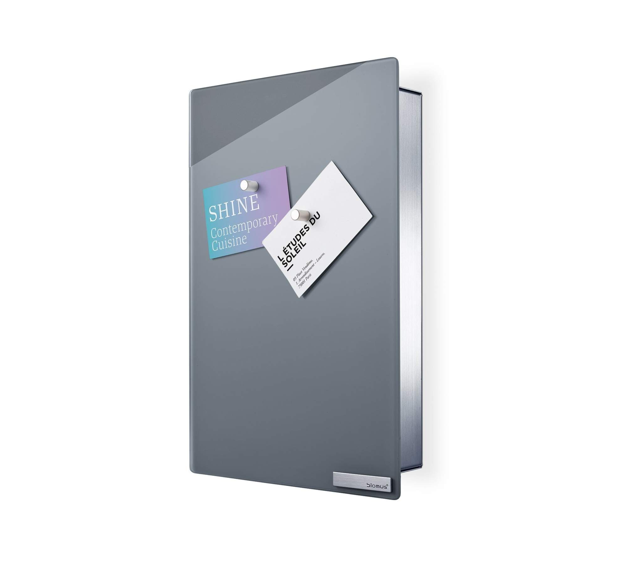 Velio Schlüsselkasten Glasmagnet inkl. 12 Magnete
