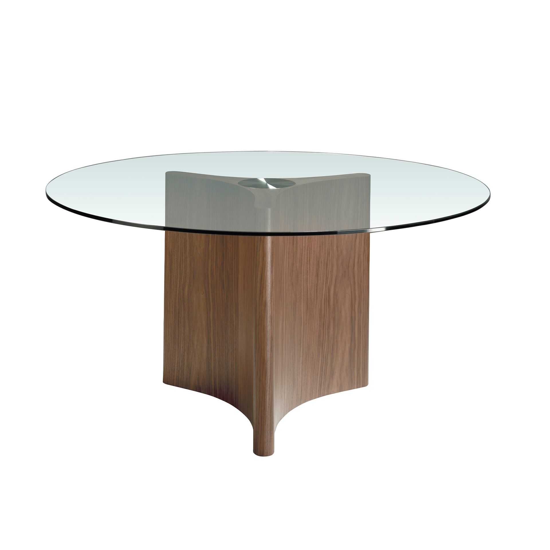 Esstisch Glas Braun Ø 150cm