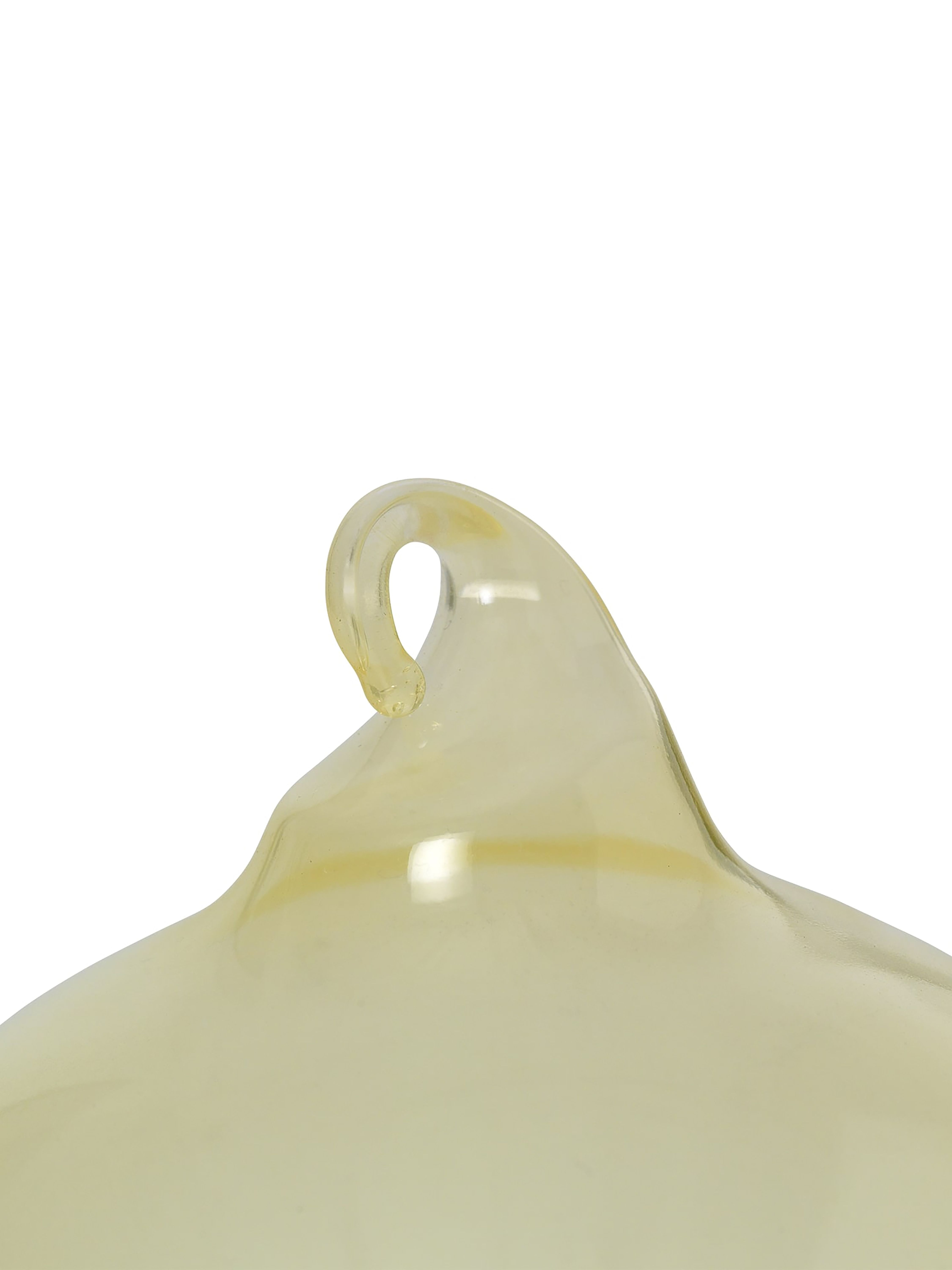 Glass spheres in a set of 4, multicolored