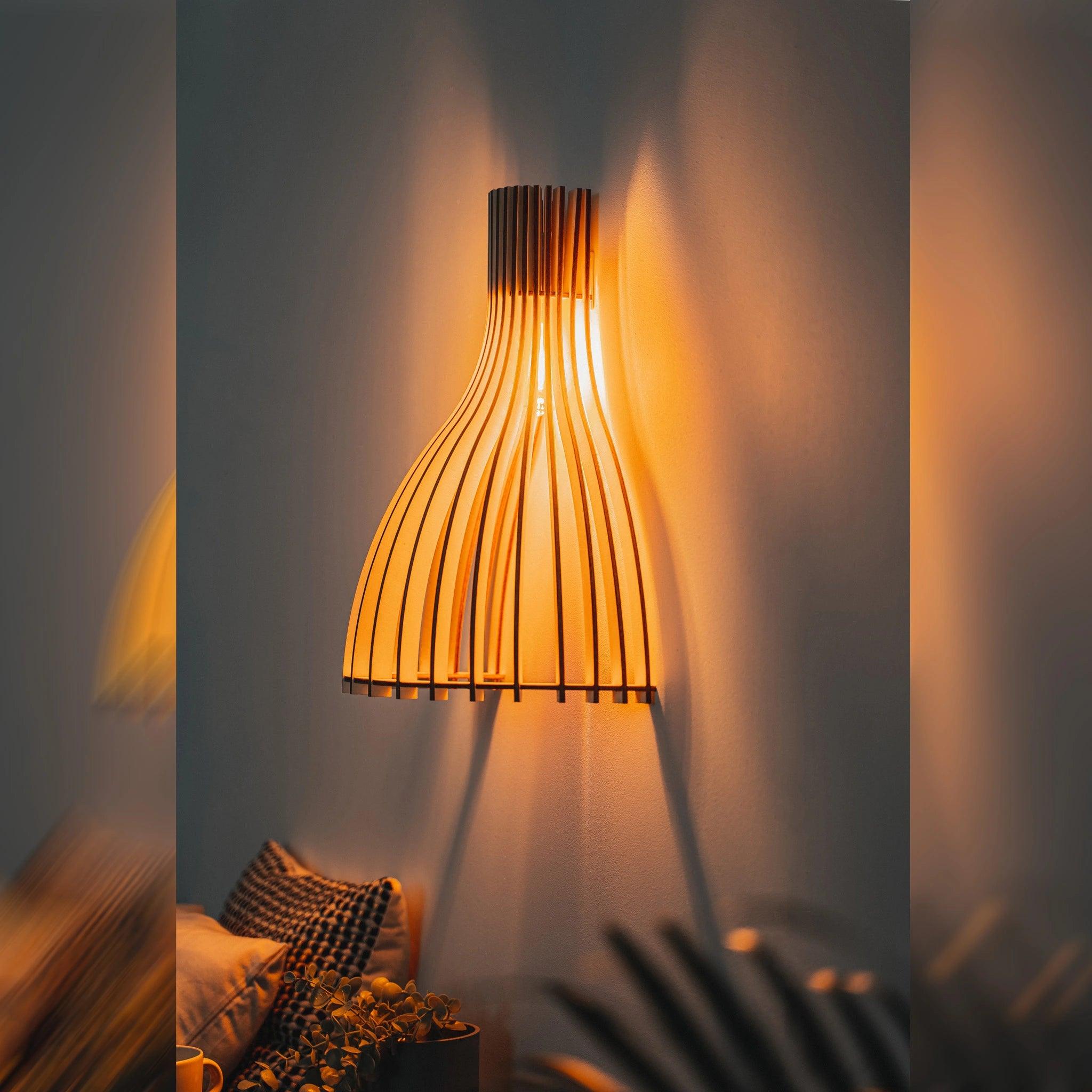 Ariel Wandlampe Holz