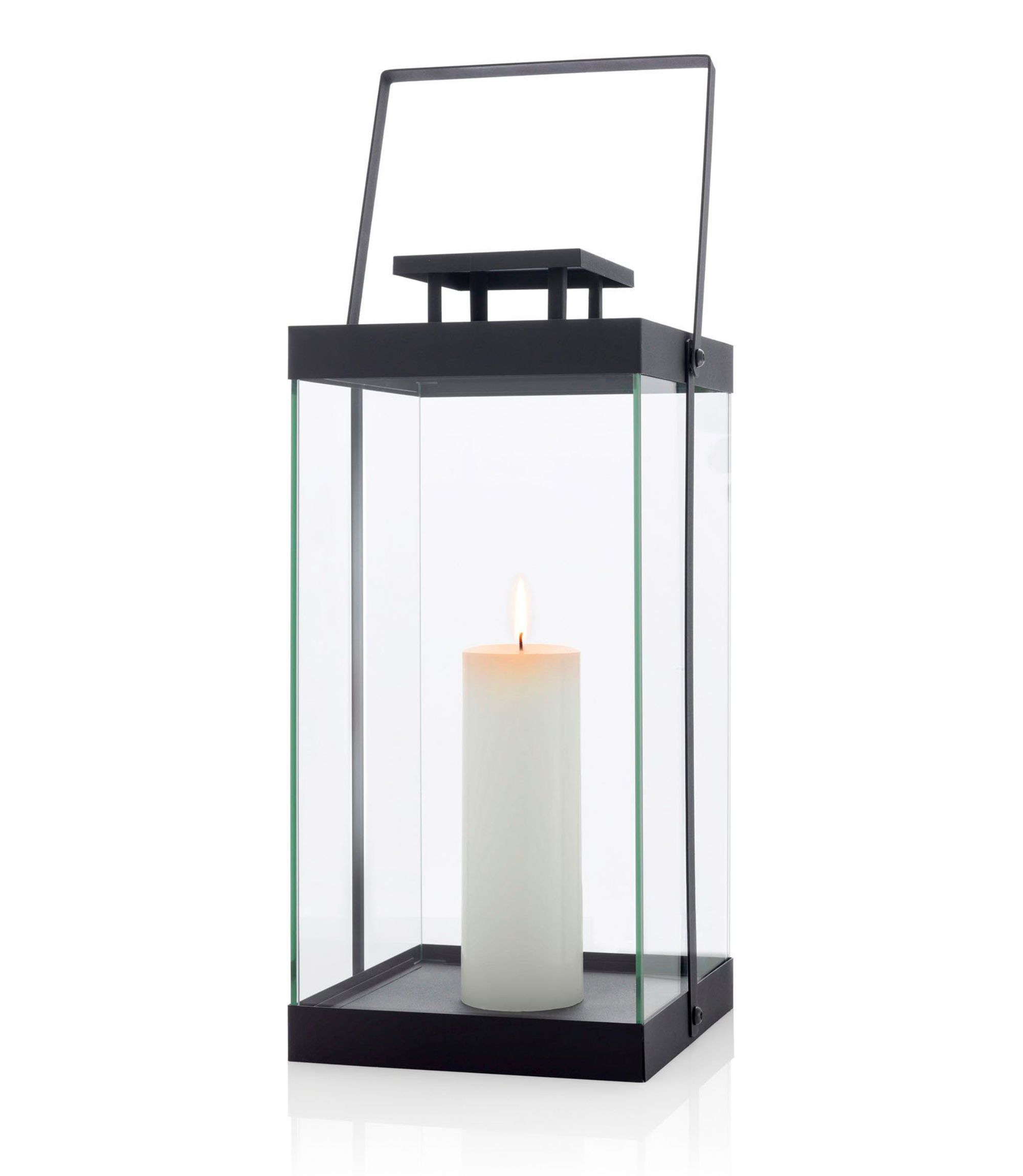 Finca Laterne L Schwarz 63688