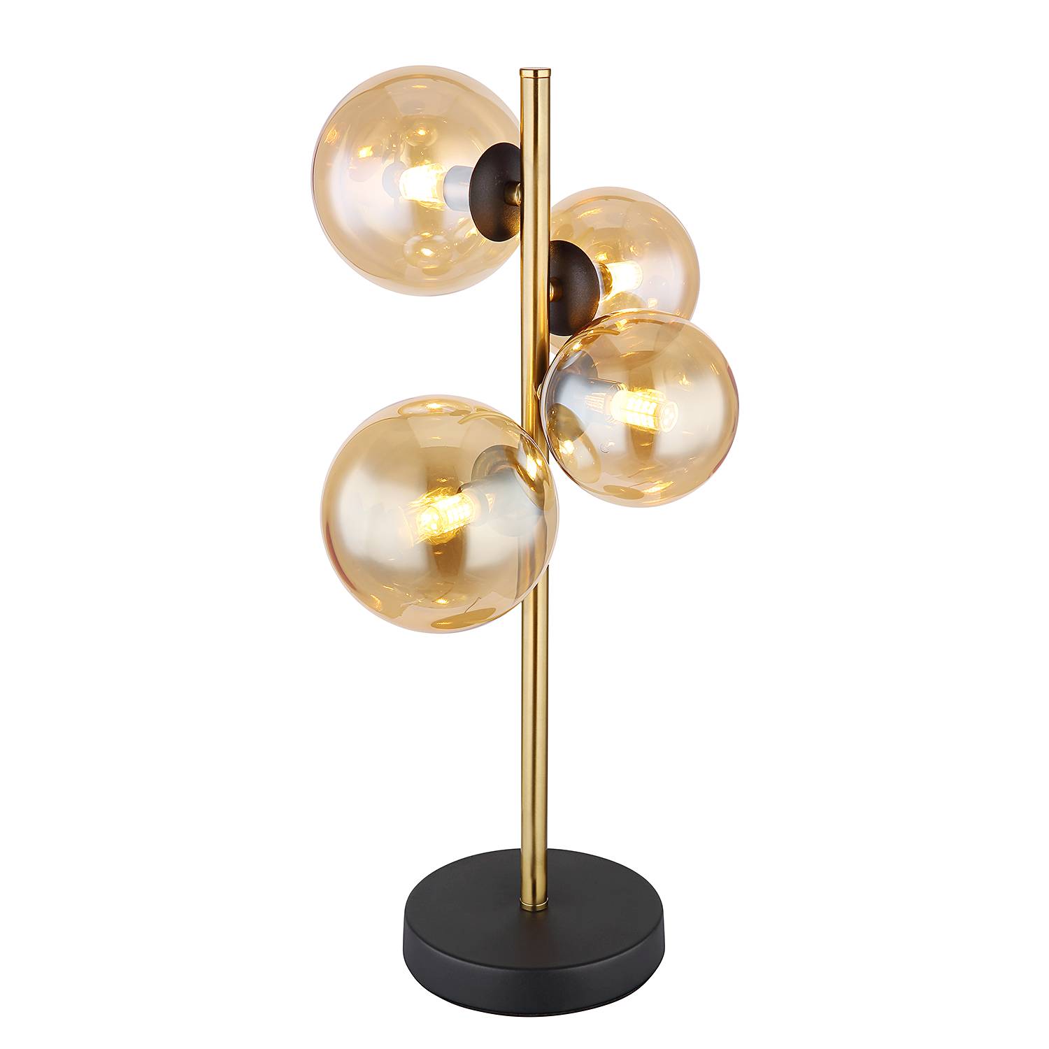 LED-Tischleuchte Riha Gold