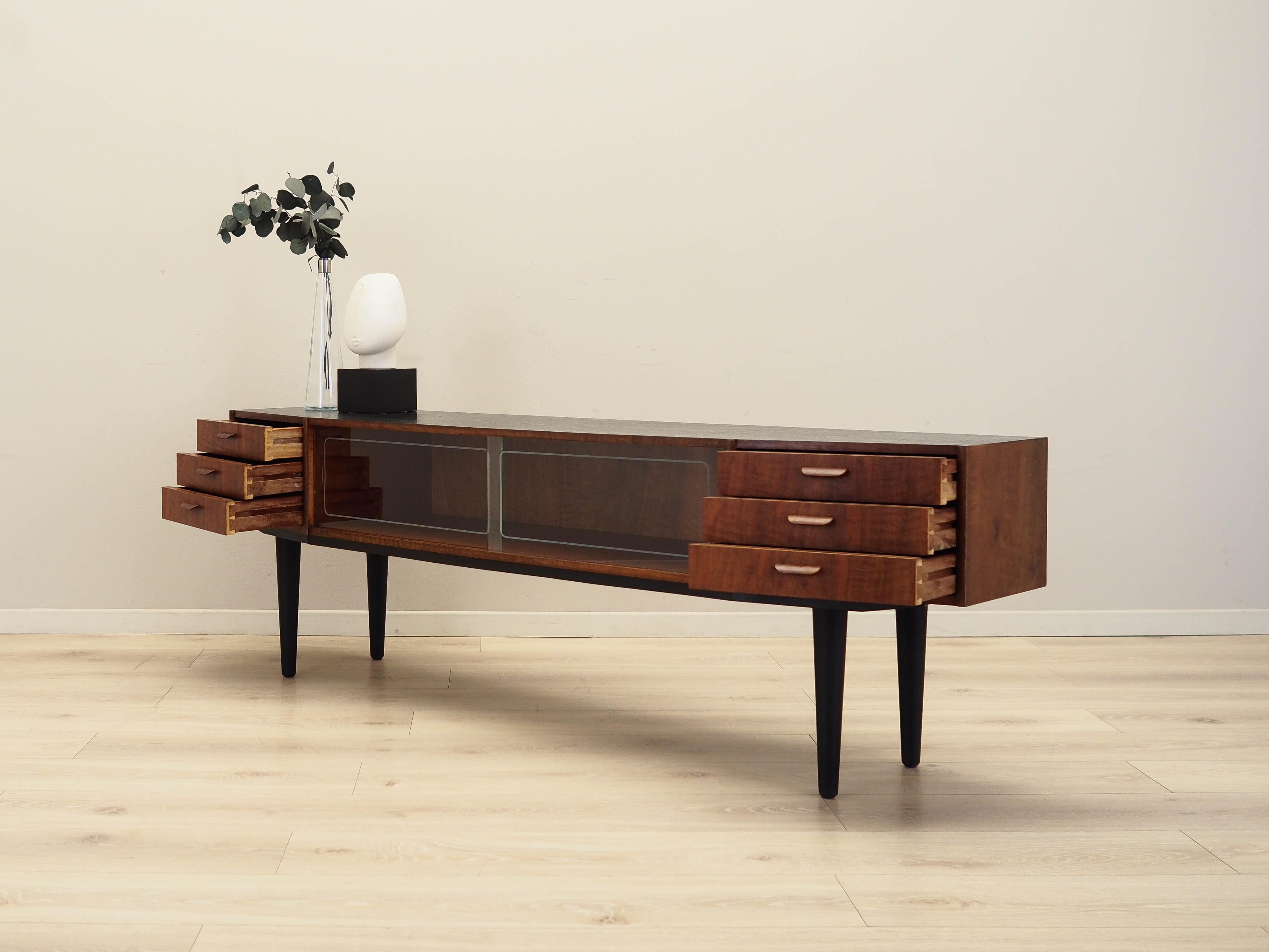 Lowboard Walnut Brown 1960s