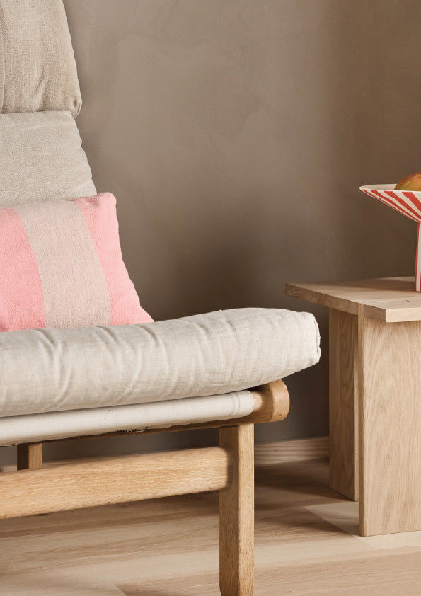 Kara Kissenbezug Baumwolle Mehrfarbig