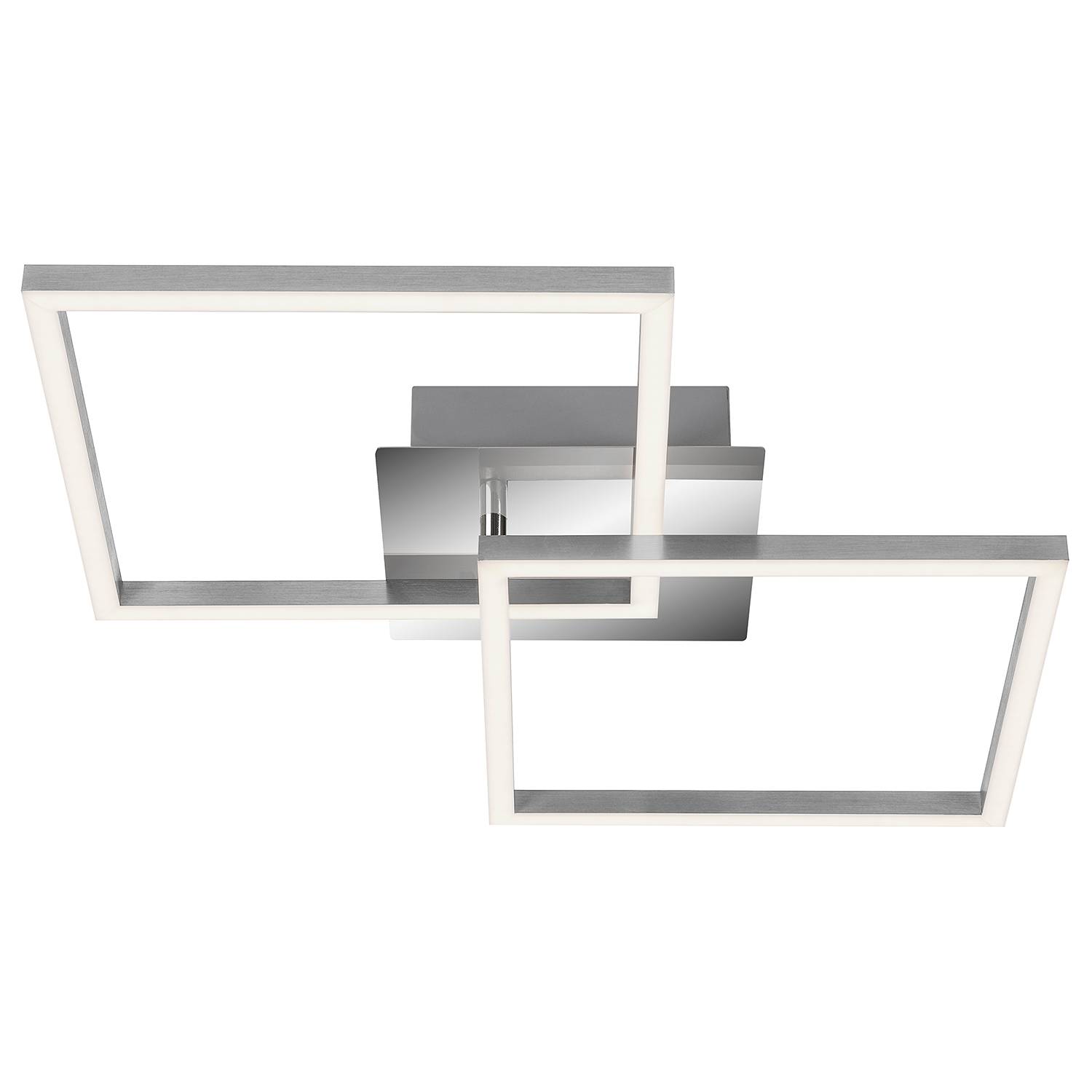 LED-Deckenleuchte Frame Polycarbonat Stahl
