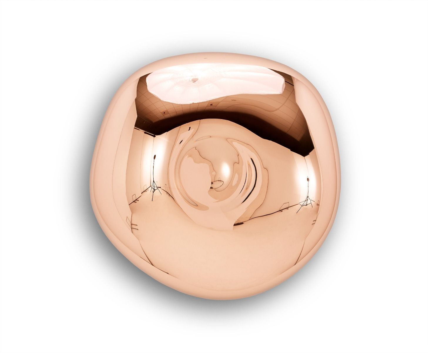 Melt Surface Led Wandleuchte Bronze