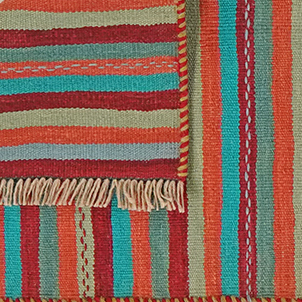 Kilim Gashgai Carpet Multicolored