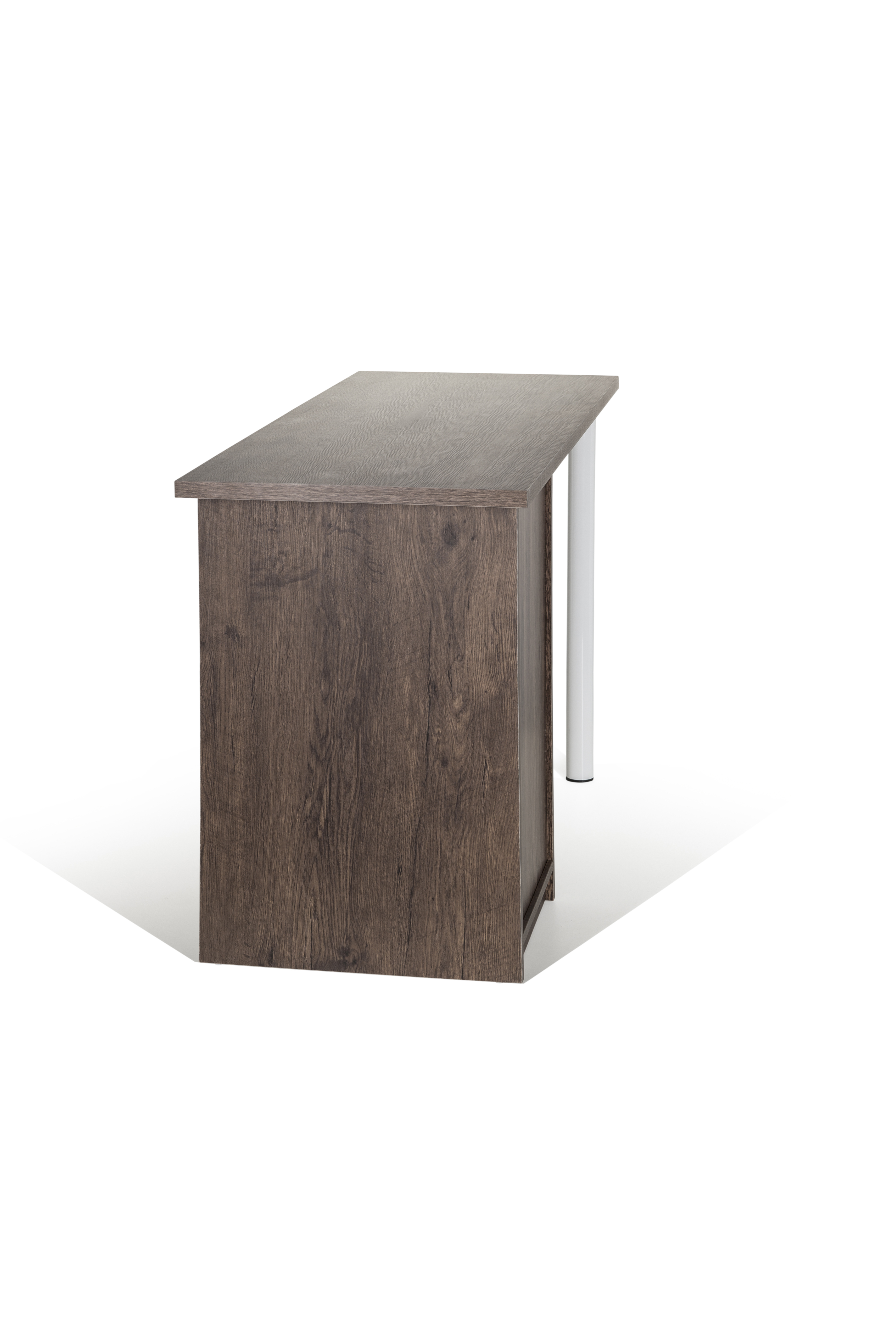 Schreibtisch mit Standcontainer Holz Dekor Walnuss