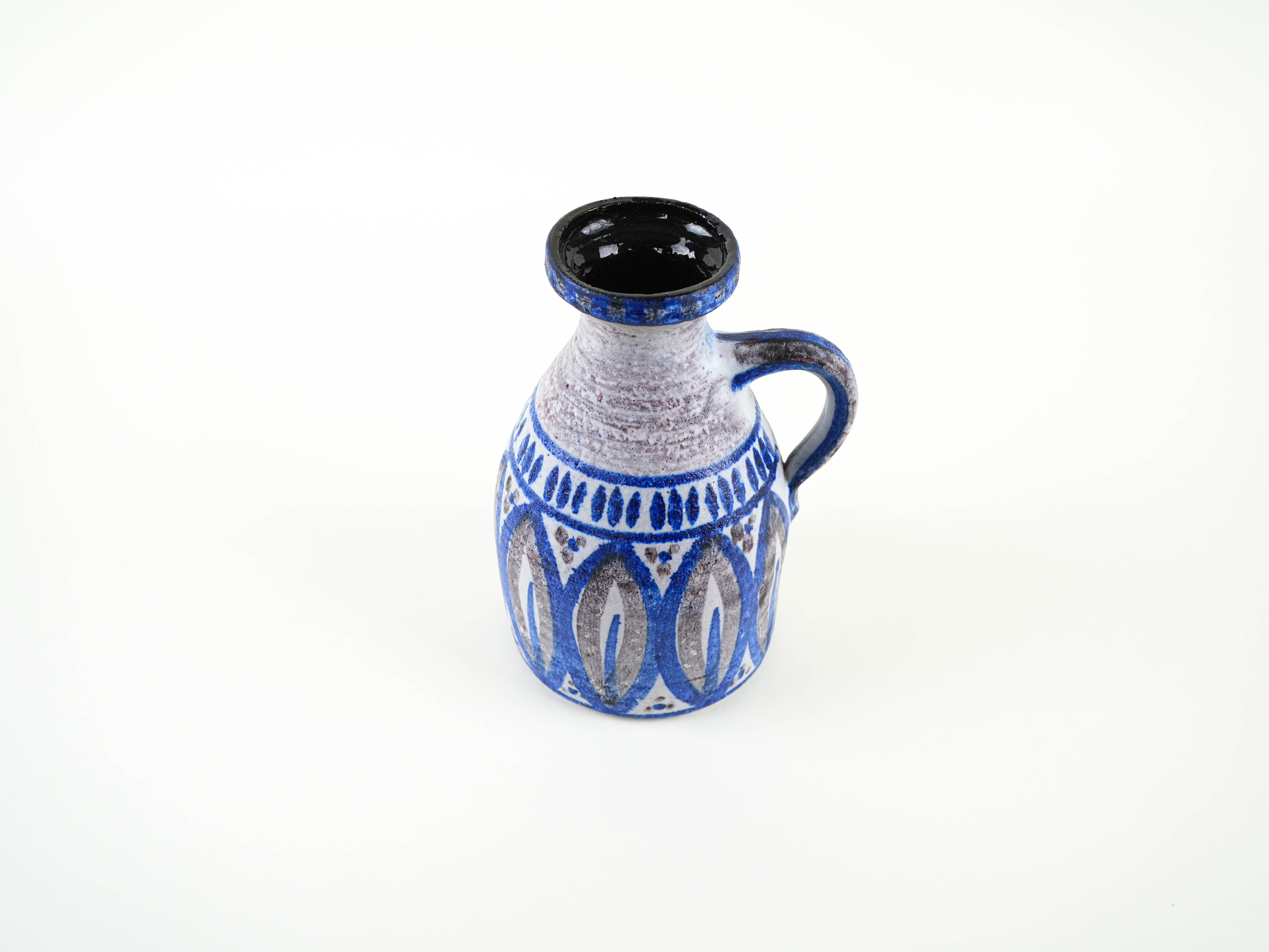 Ceramic vase with handle 1960s