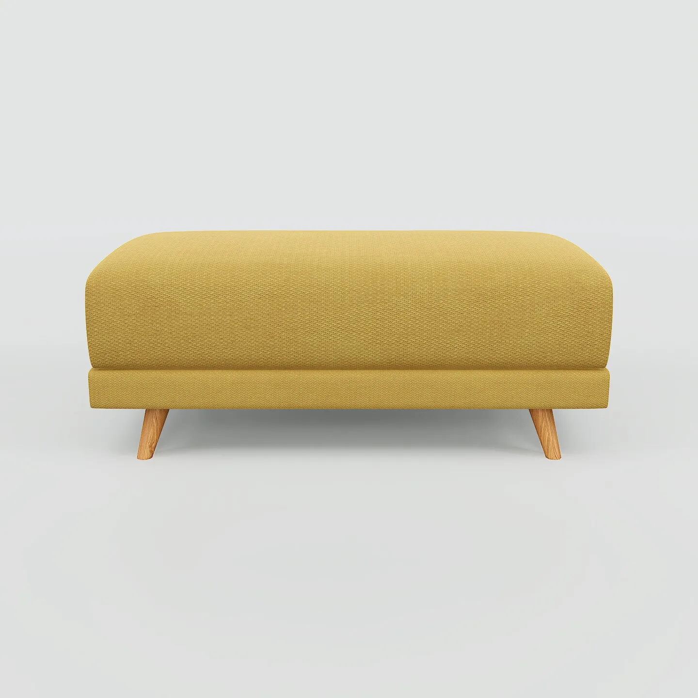 Tyme Stool Structural Fabric Mustard Yellow