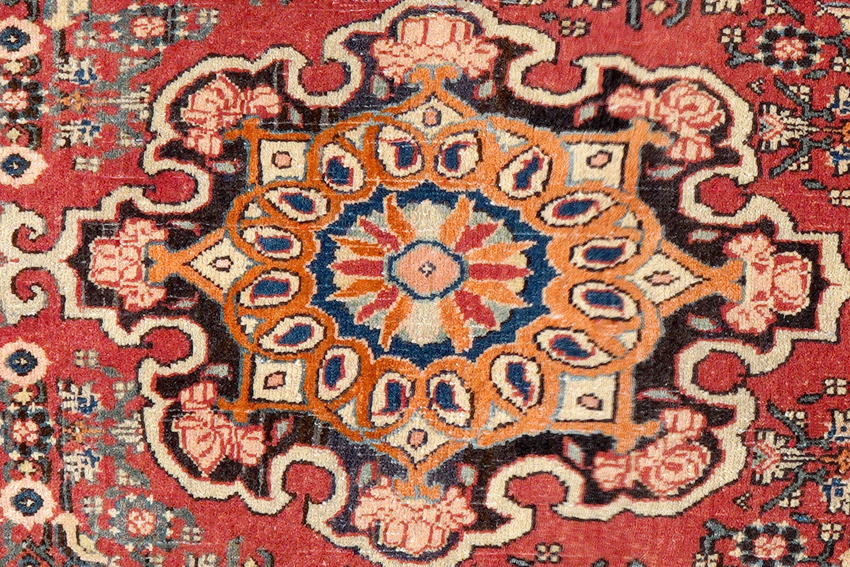 Heritage Firooz Carpet Wool Brown