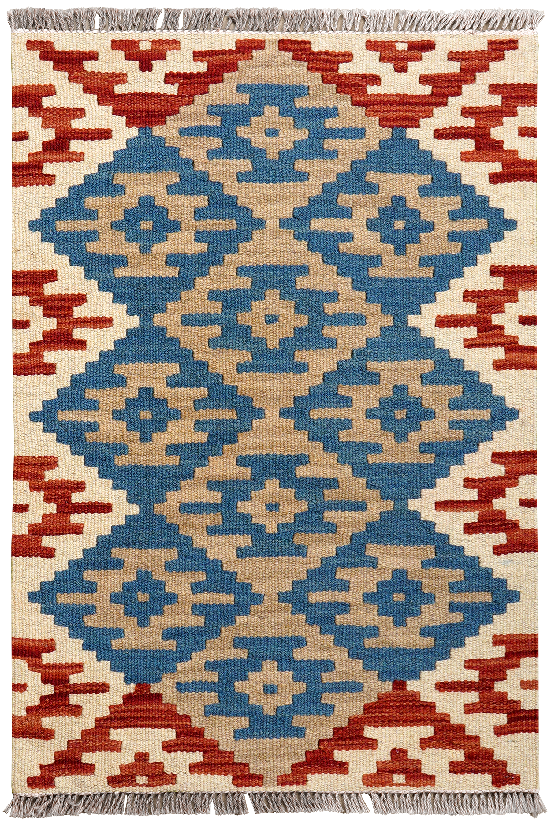 Kelim Gashgai Carpet Wool Multicolor