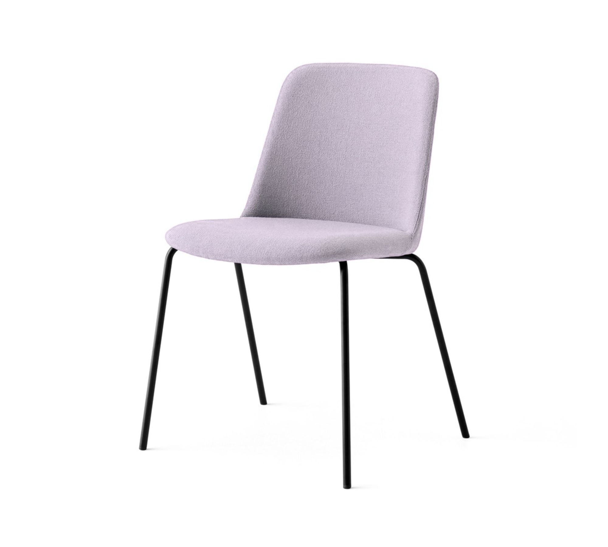Rely HW67 Stuhl Textil Metall Graumeliert