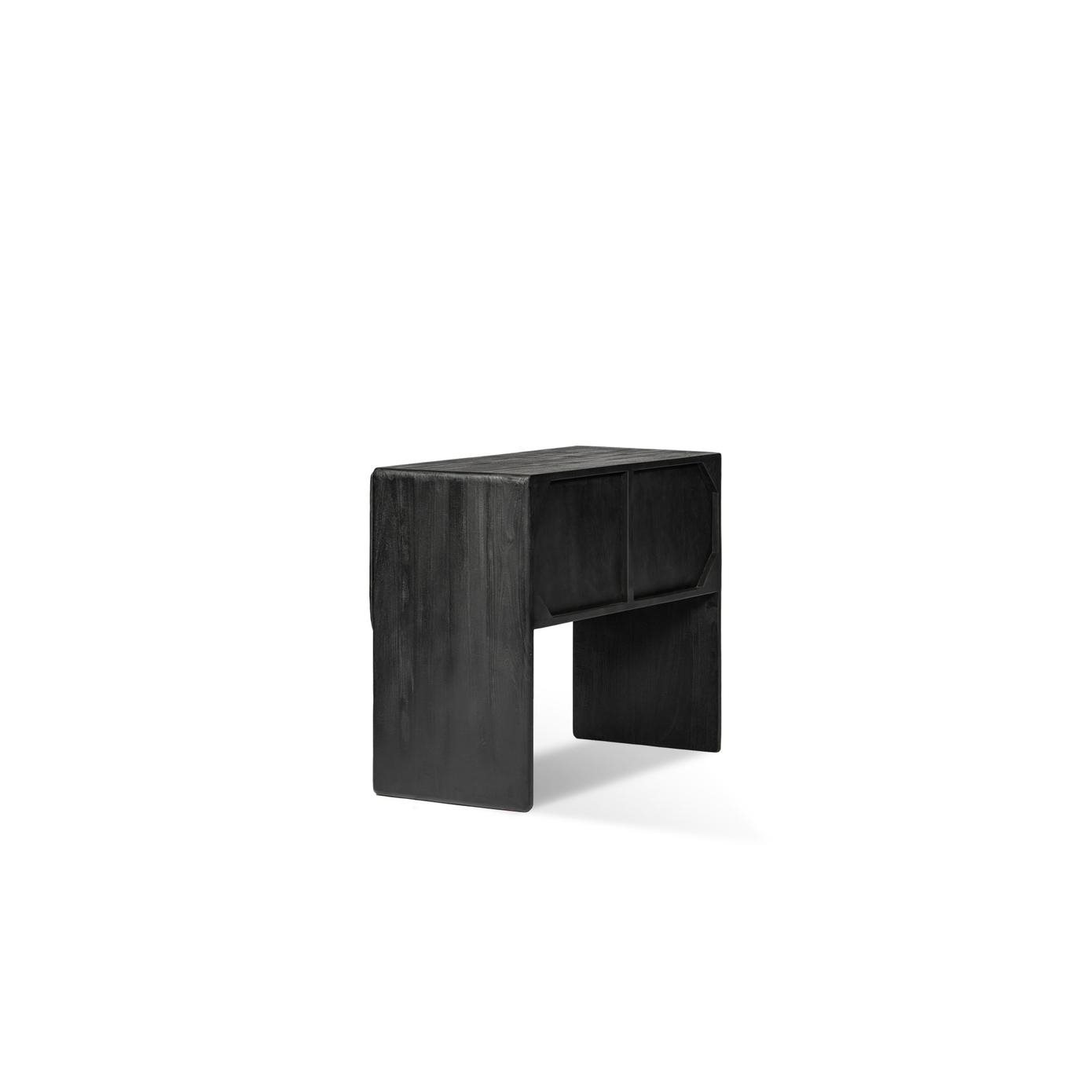 Mehamn Sideboard 2-türig Schwarz