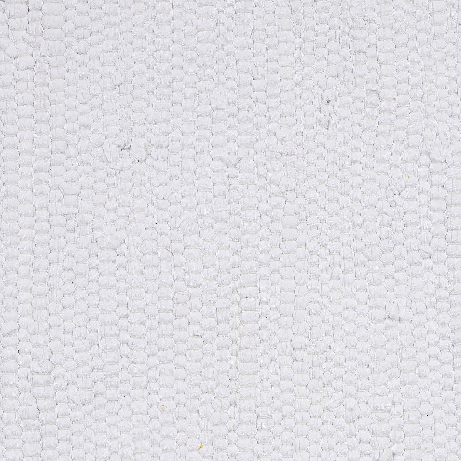 Happy Cotton Läufer Baumwolle Weiß