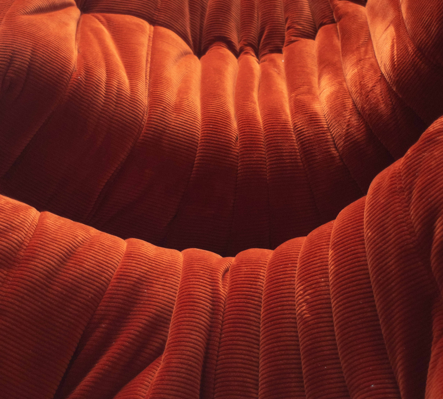 Togo Lounge Set 3-pc. Cord Orange