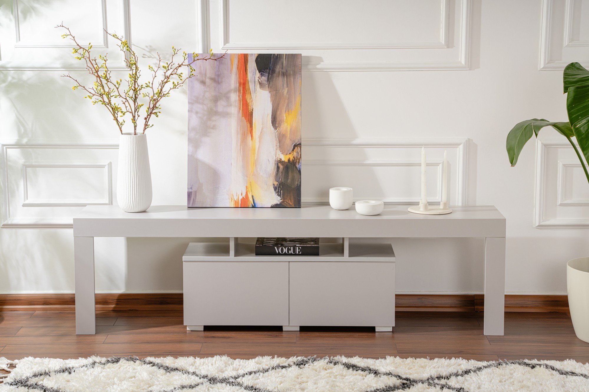 Enclave Lowboard Grigio chiaro