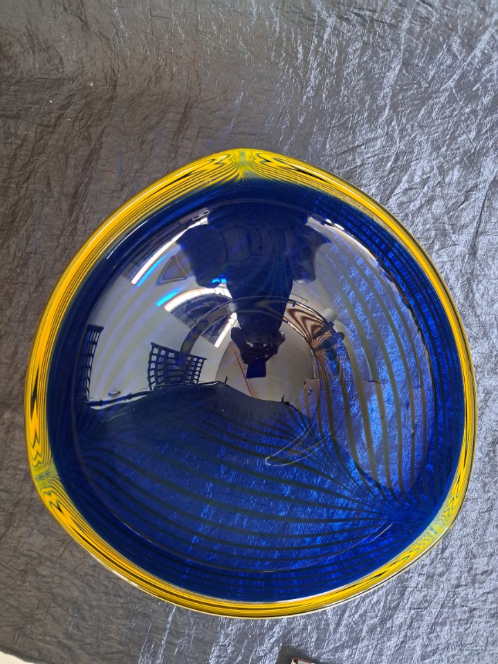 Glasschale Jaroslav Svoboda Bunt