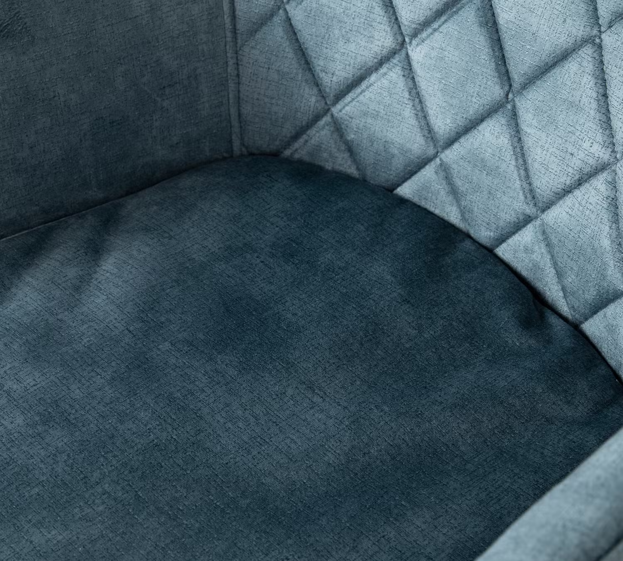 Beed Armlehnstuhl Textil Blaugrau