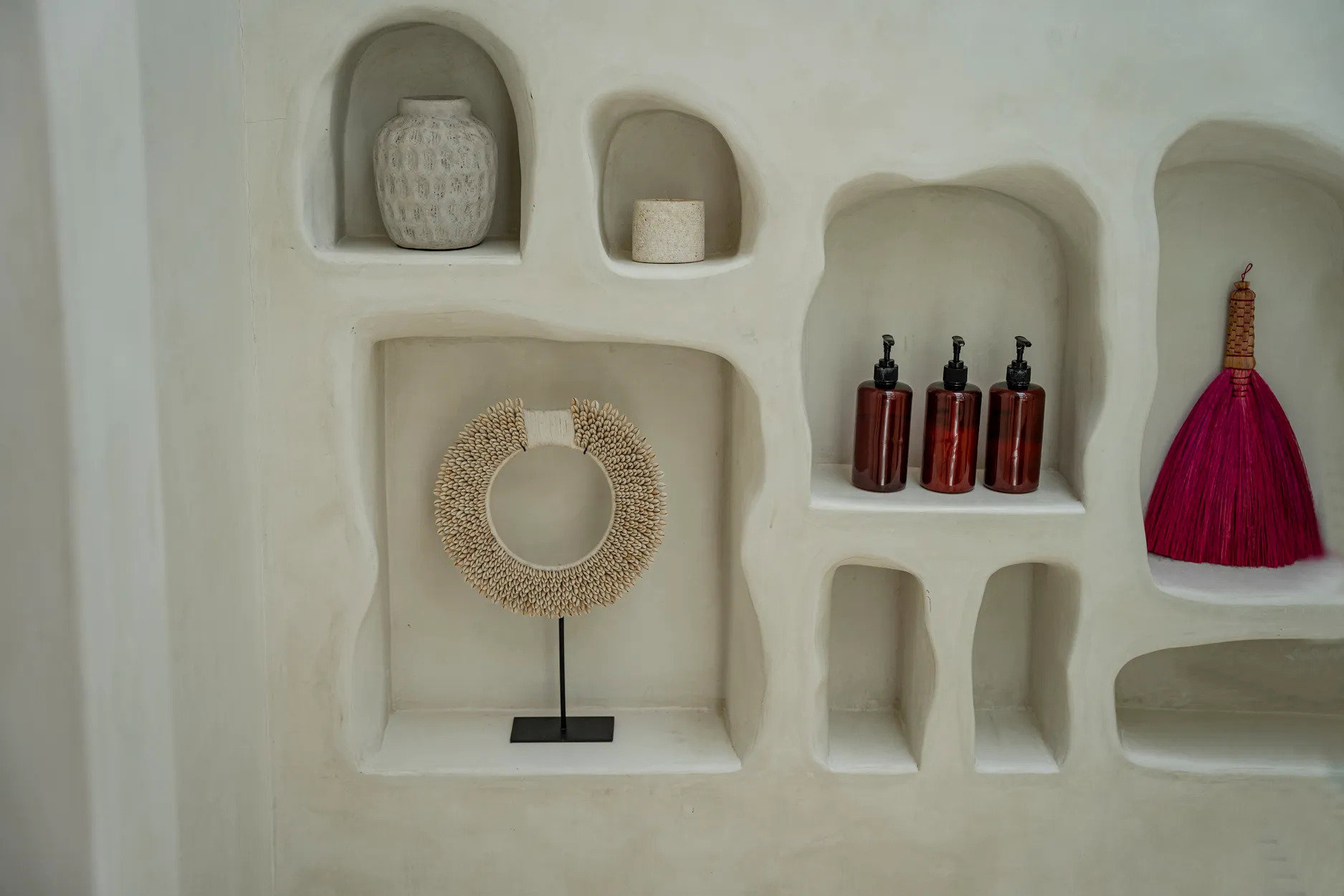 Trendy Vase Grau