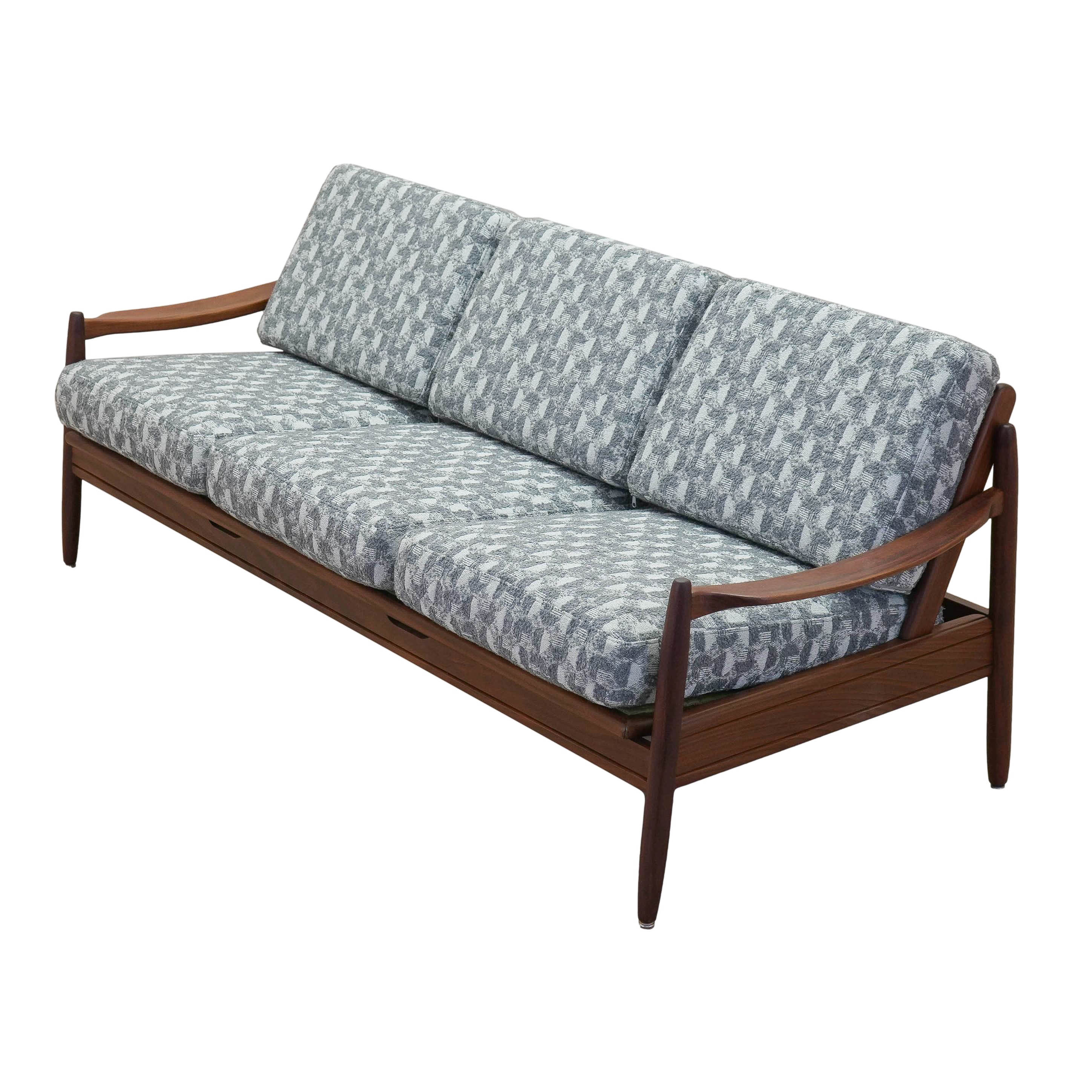3-seater teak sofa 1970s