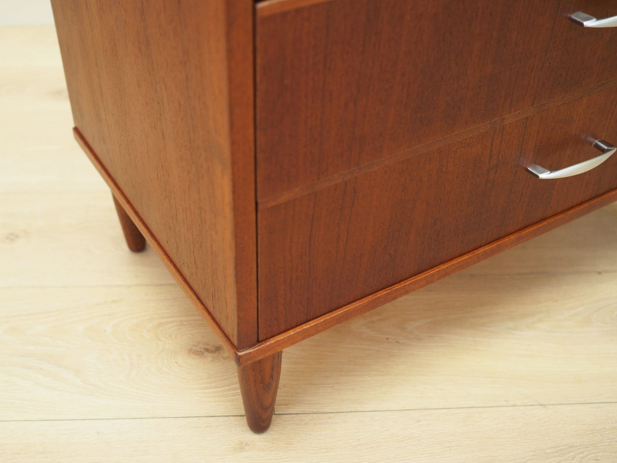 Vintage Kommode Teakholz Braun 1970er Jahre