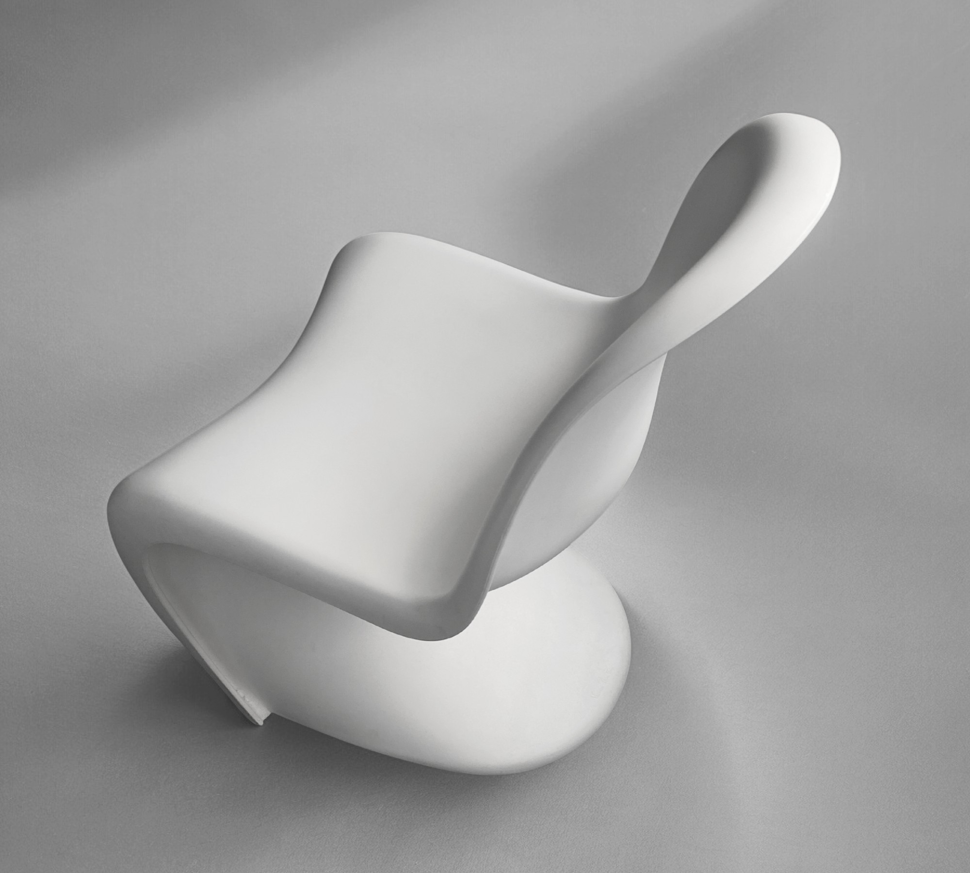Panton Chair Kunststoff Weiß