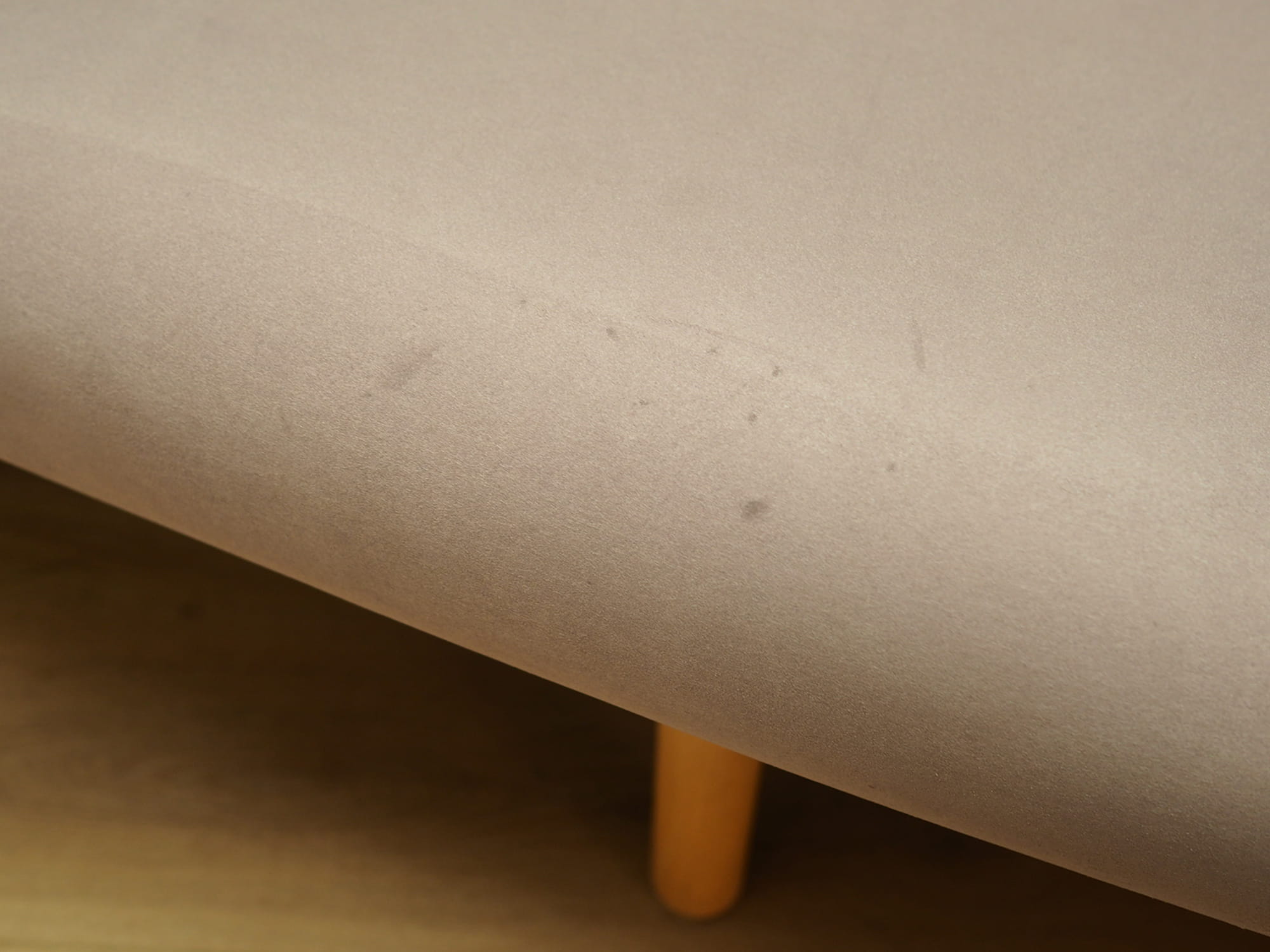 Vintage Sofa Velvet Wood Purple 1970s