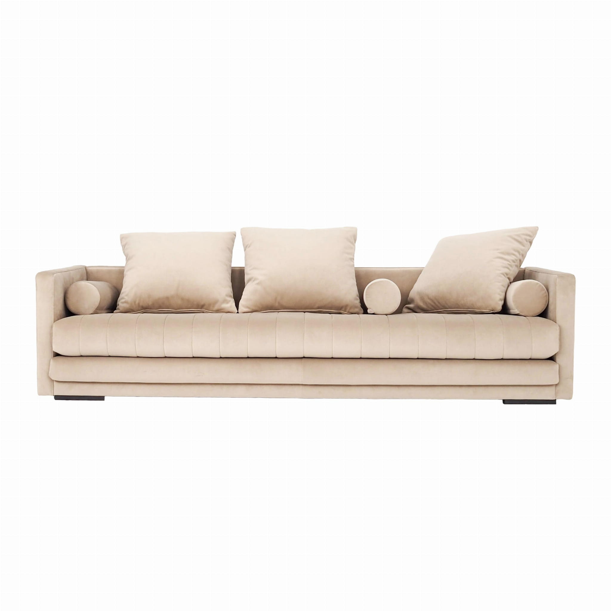  KOPENHAGA Sofa 3-Sitzer Velour Beige