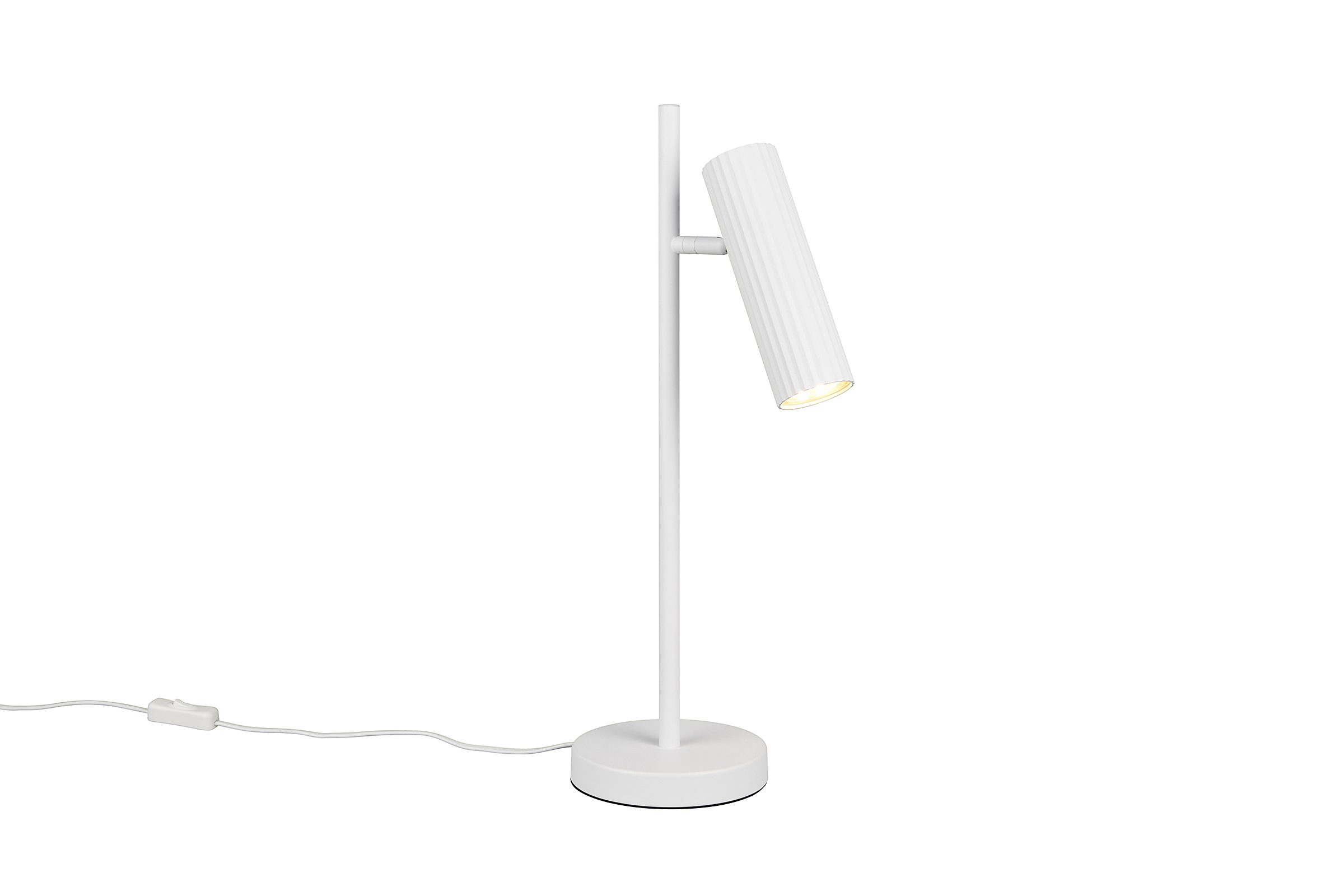 Table lamp Soka 1-light iron white