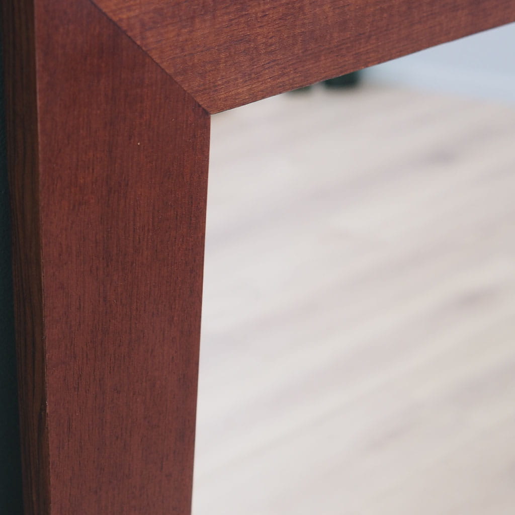 Mahogany Spiegel 1970 Jahre