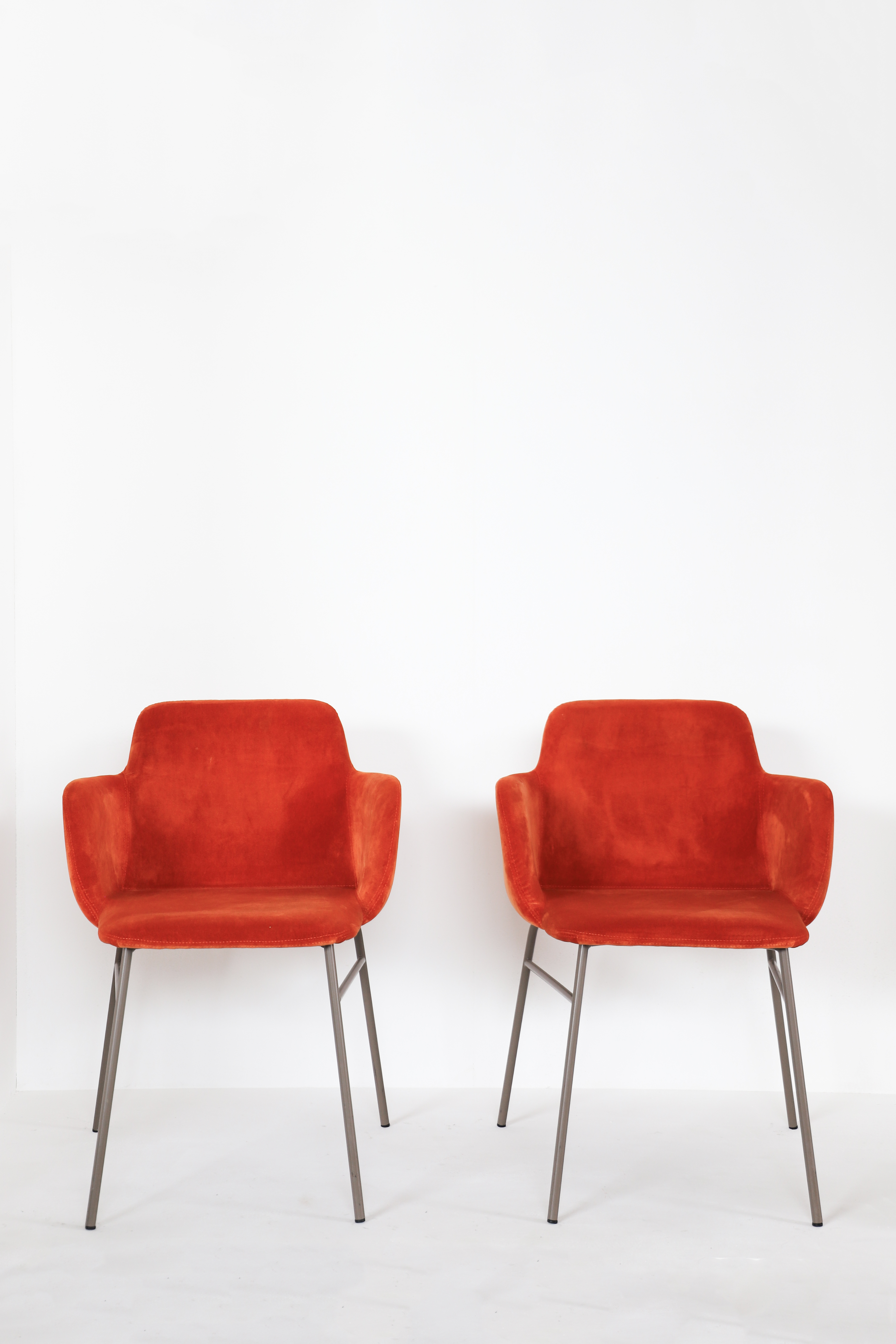 6x Bardot Armchair Velvet Multicolor