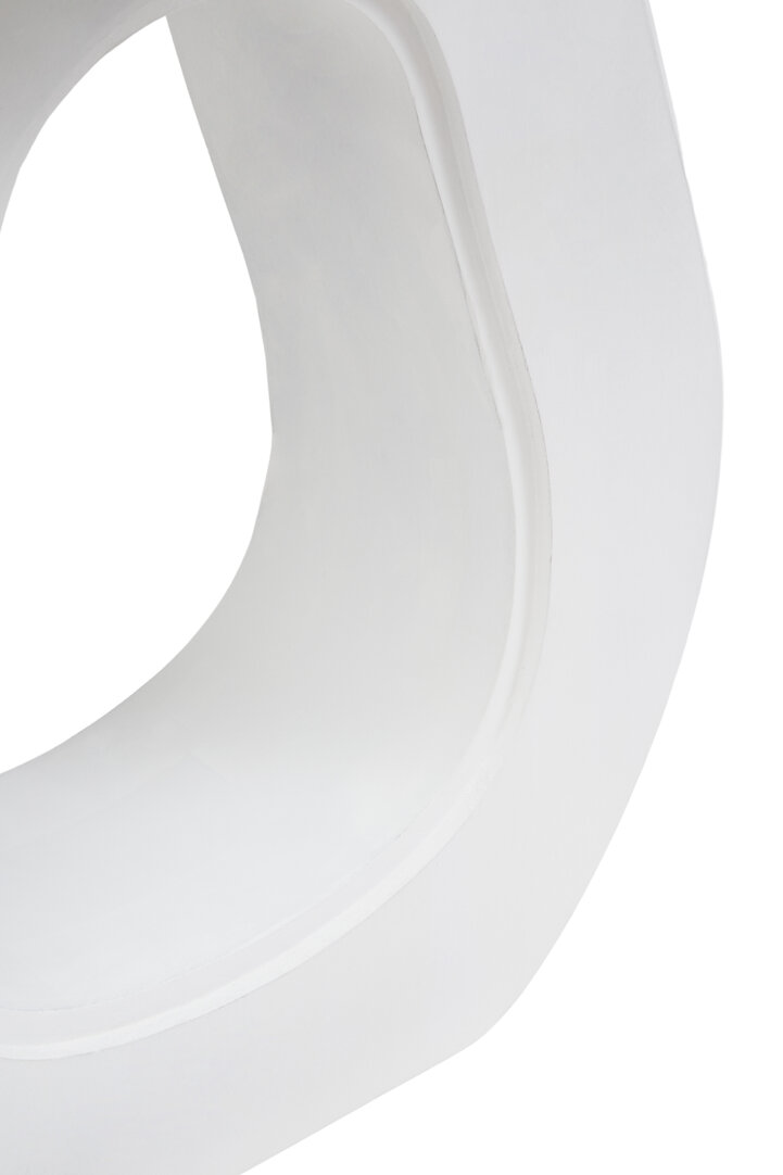 Walsa Side Table Mango Wood White