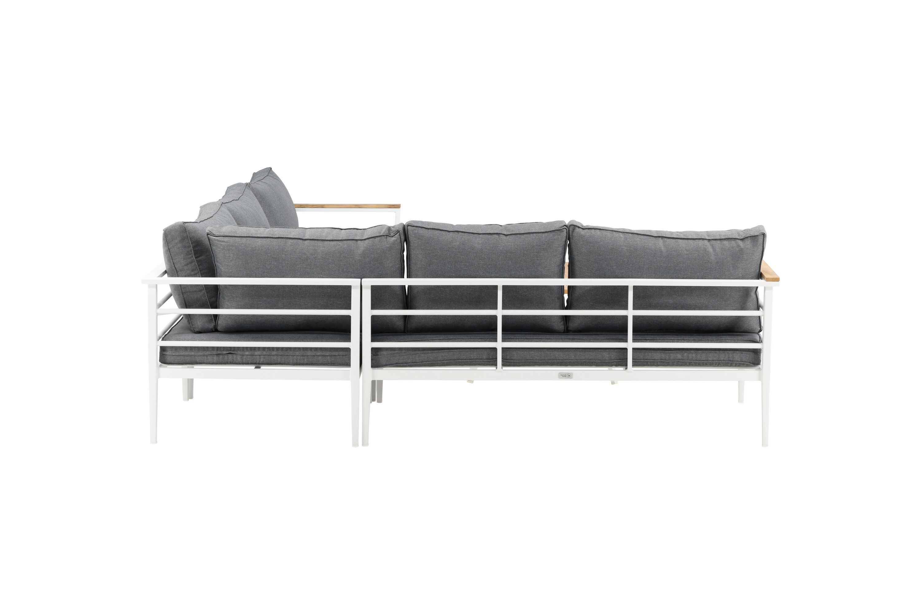 Mexiko Ecksofa Gartenmöbel-Set Metall Teak