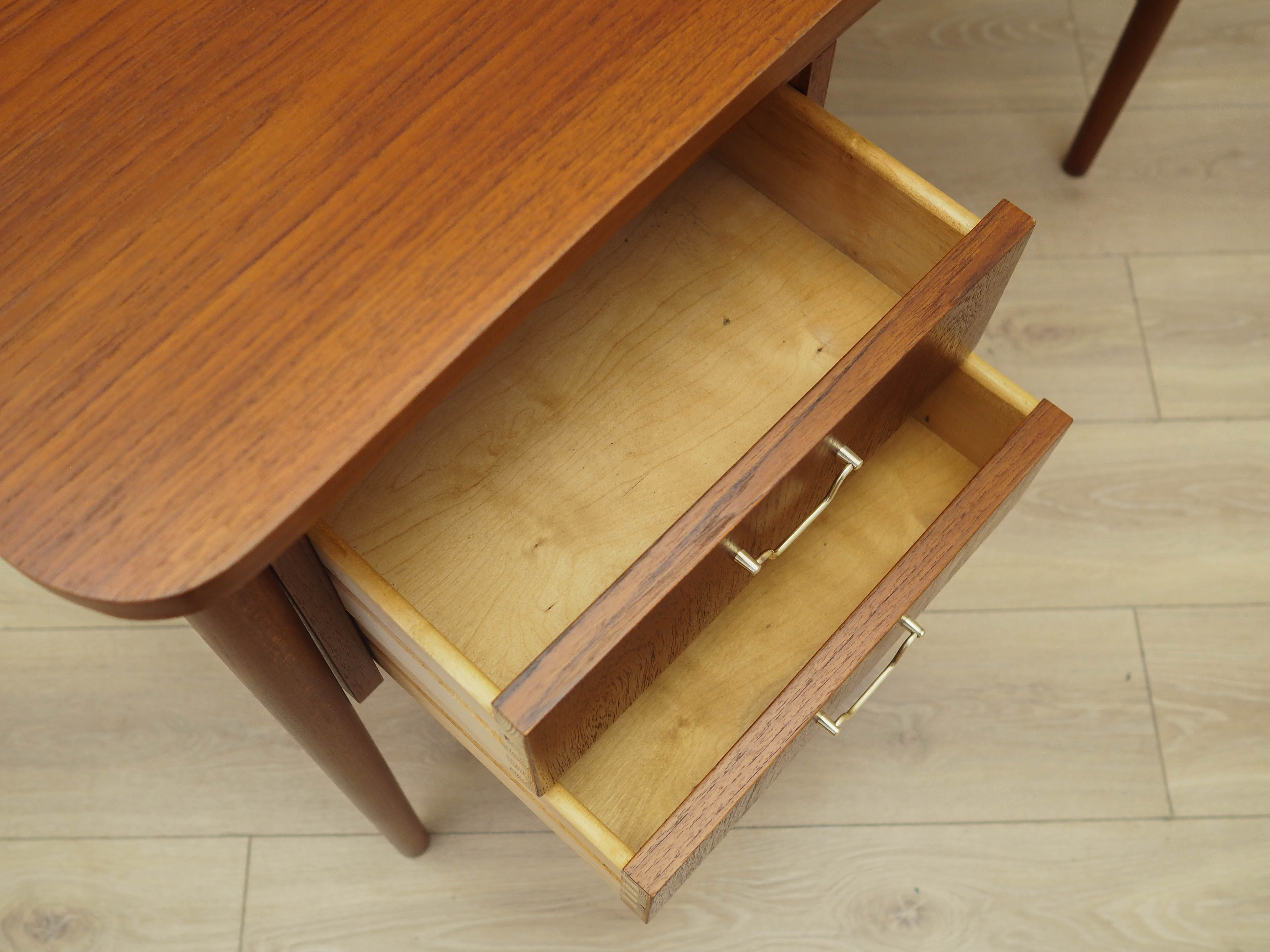 Teak desk Brown 1960s