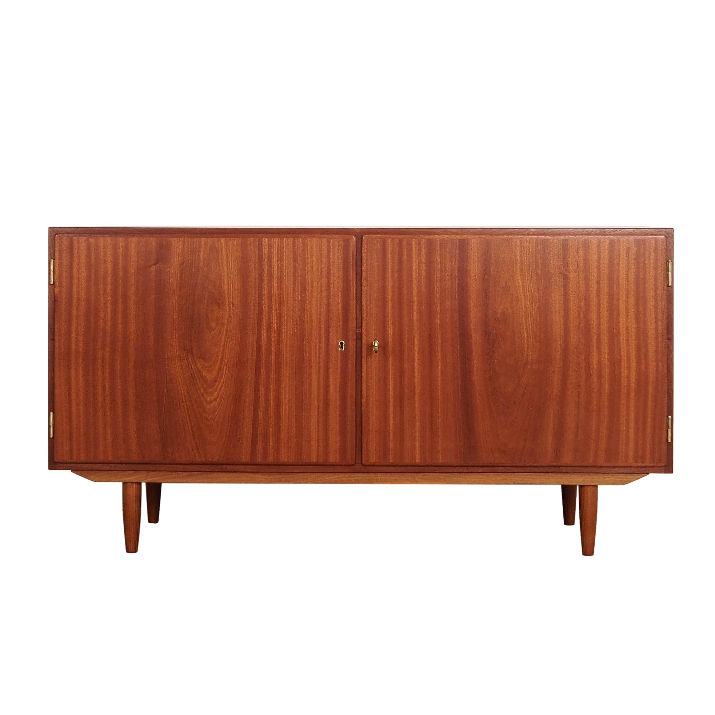 Mahagoni-Schrank Braun 1970er Jahre