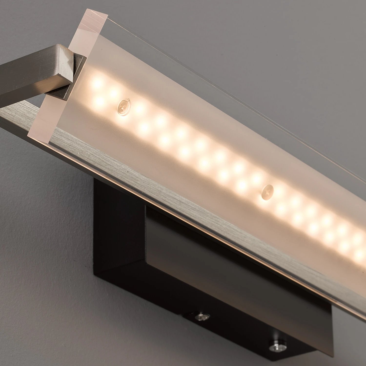 LED-Wandleuchte 1-flammig Metall Kunststoff Weiß