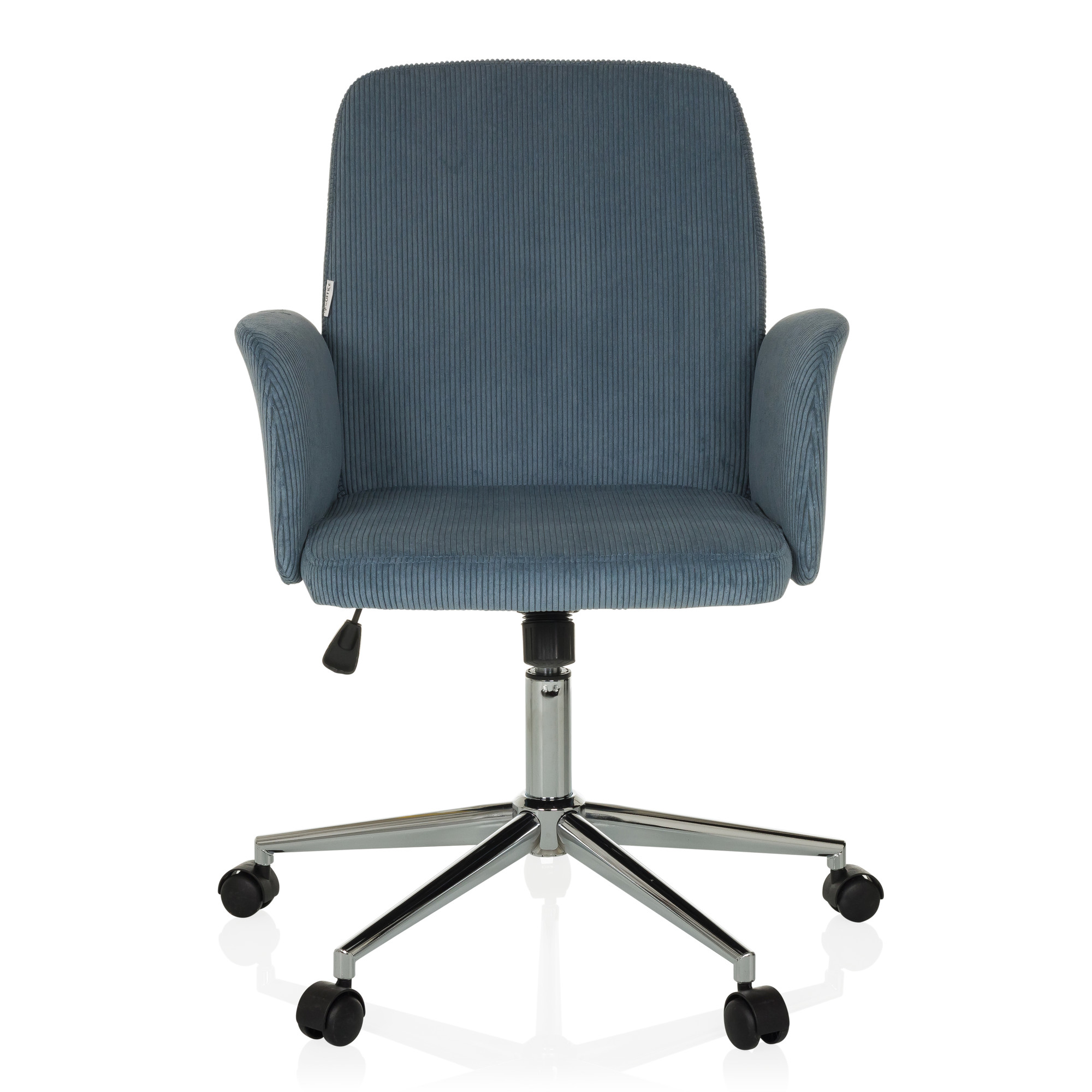 SOLAO CORD Office chair Swivel with cord look pigeon blue
