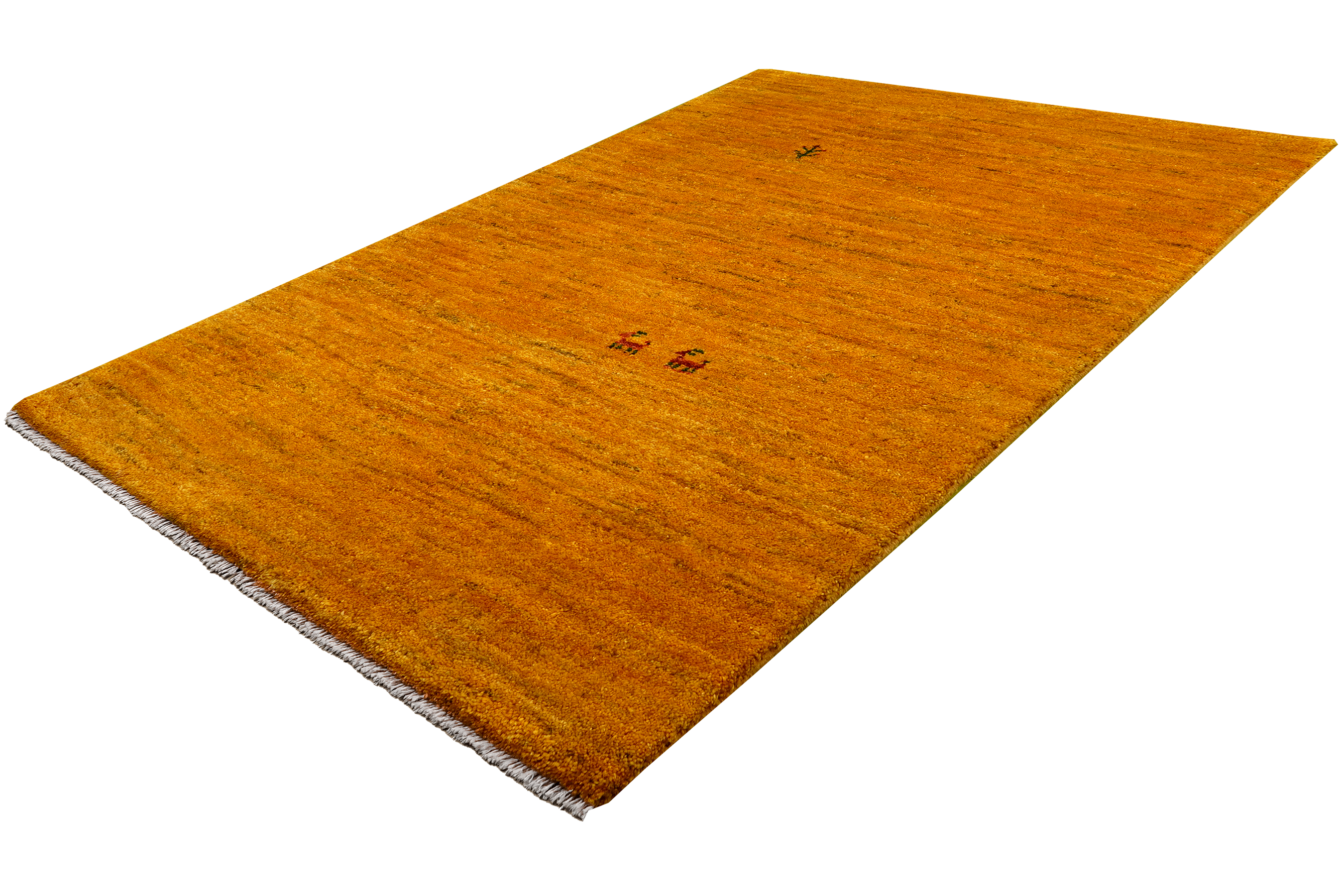 Gabbeh Rug Wool Yellow