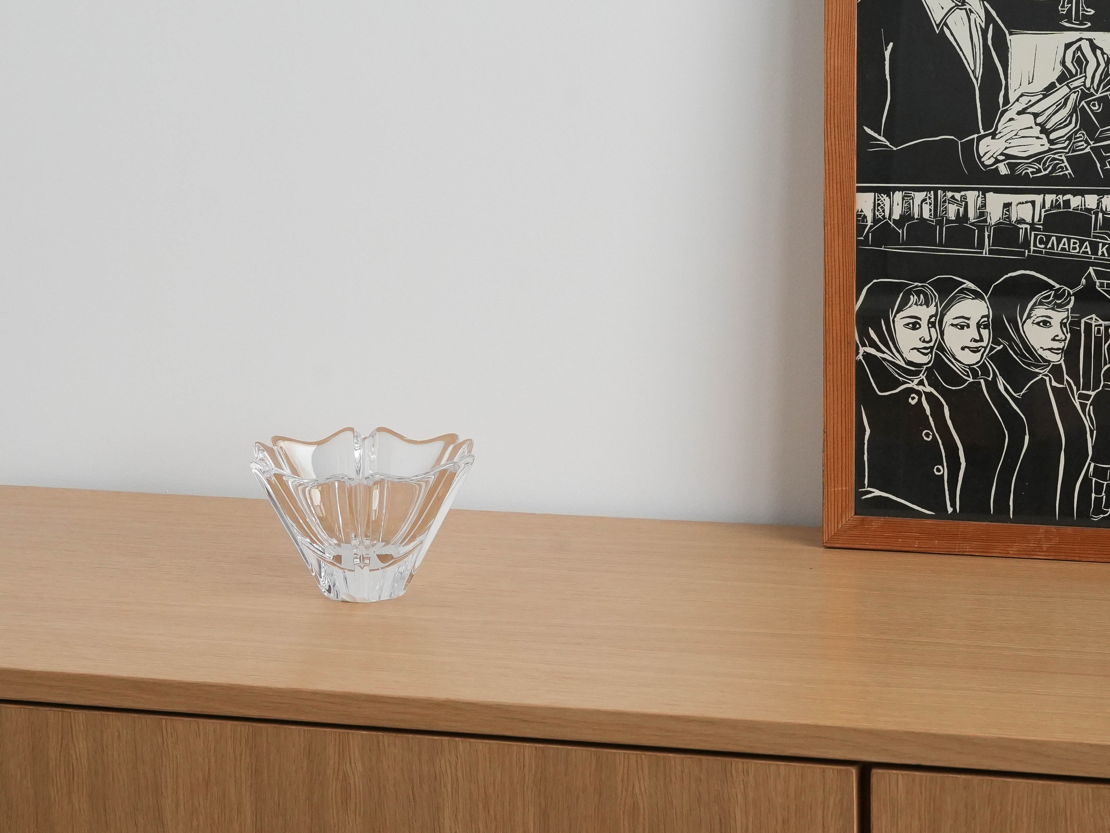 Orion Schale Transparent 1970er Jahre