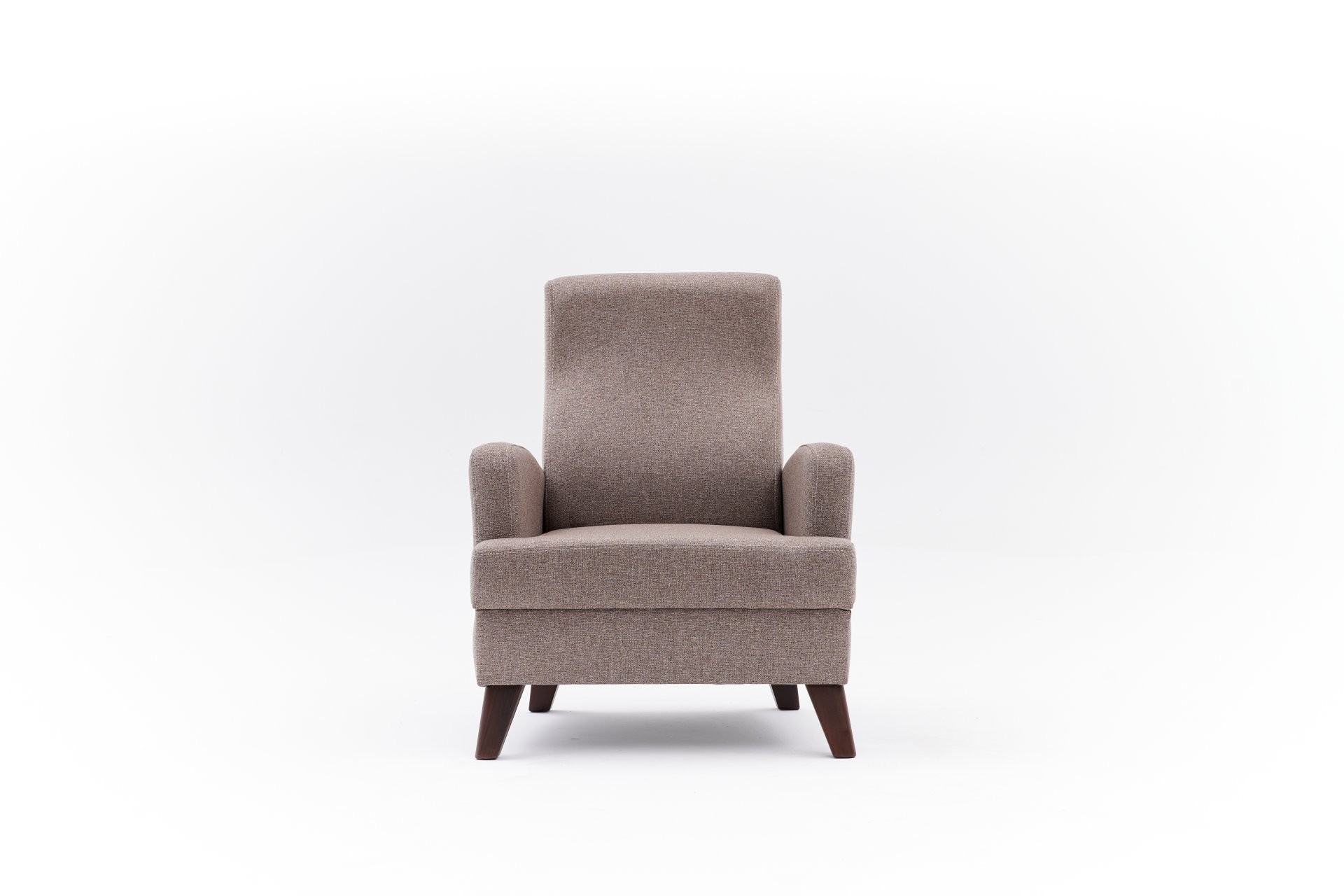 The only German parts of the text are:

Aly Sessel Braun

Here's the translation:

Aly Armchair Brown