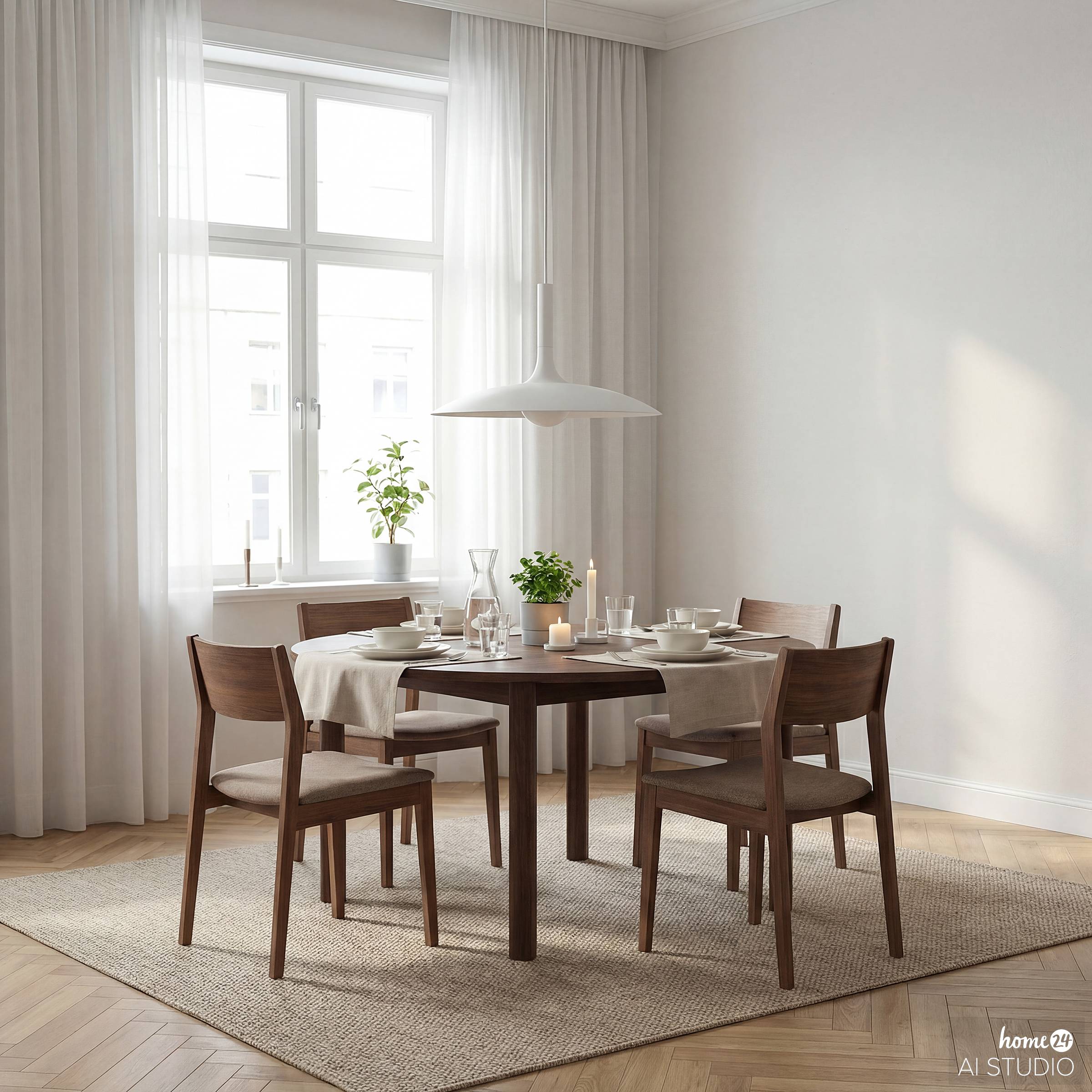 Pendelleuchte Nesto1-Flammig Eisen Beige