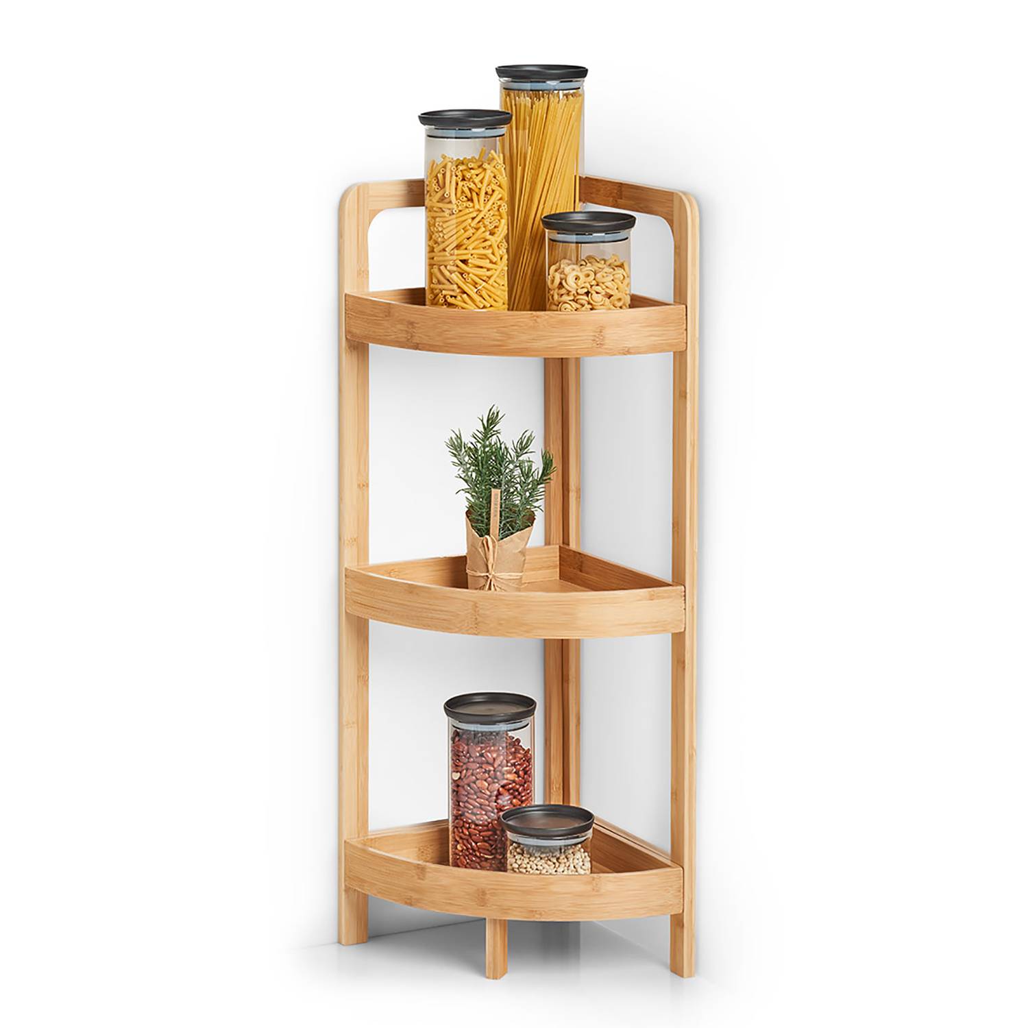 Eckregal Cambell Bambus Natur