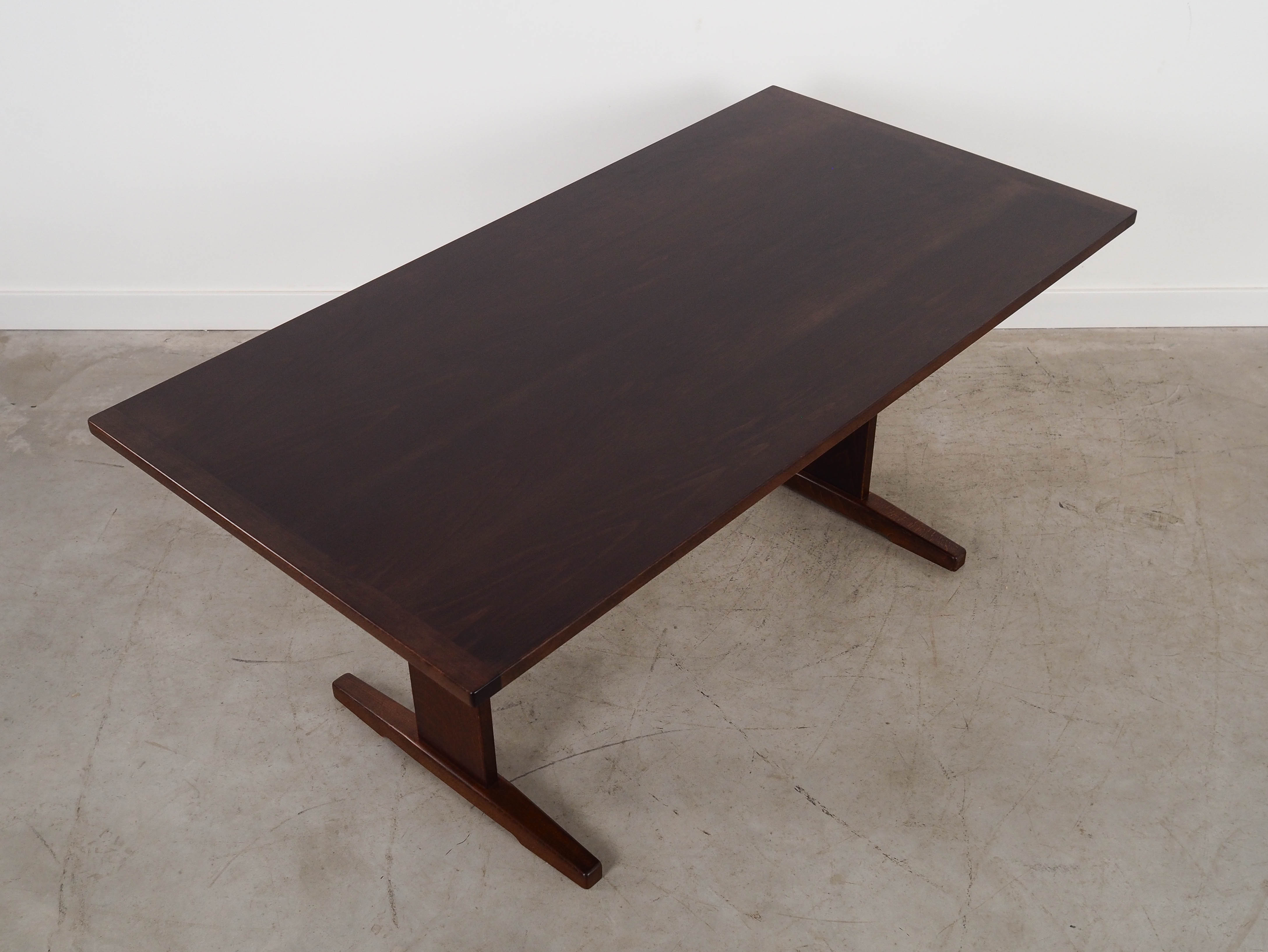 Tisch Eichenholz Optik 1970er Jahre