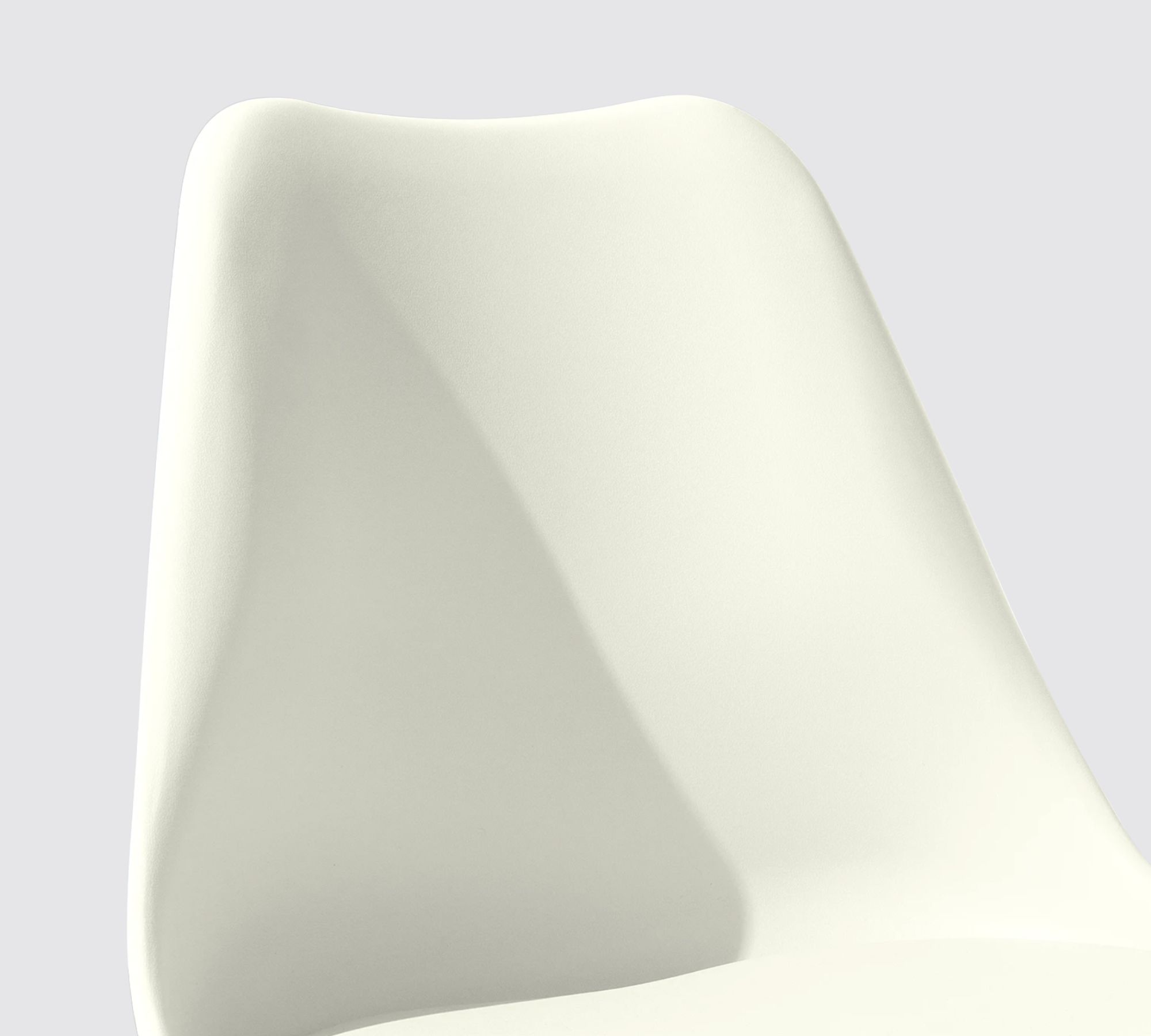 2x Dining chair White
