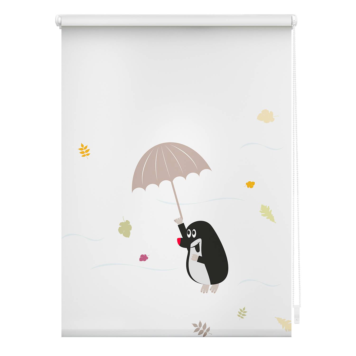 Klemmfix Rollo Maulwurf Polyester Mehrfarbig 45 x 150 cm