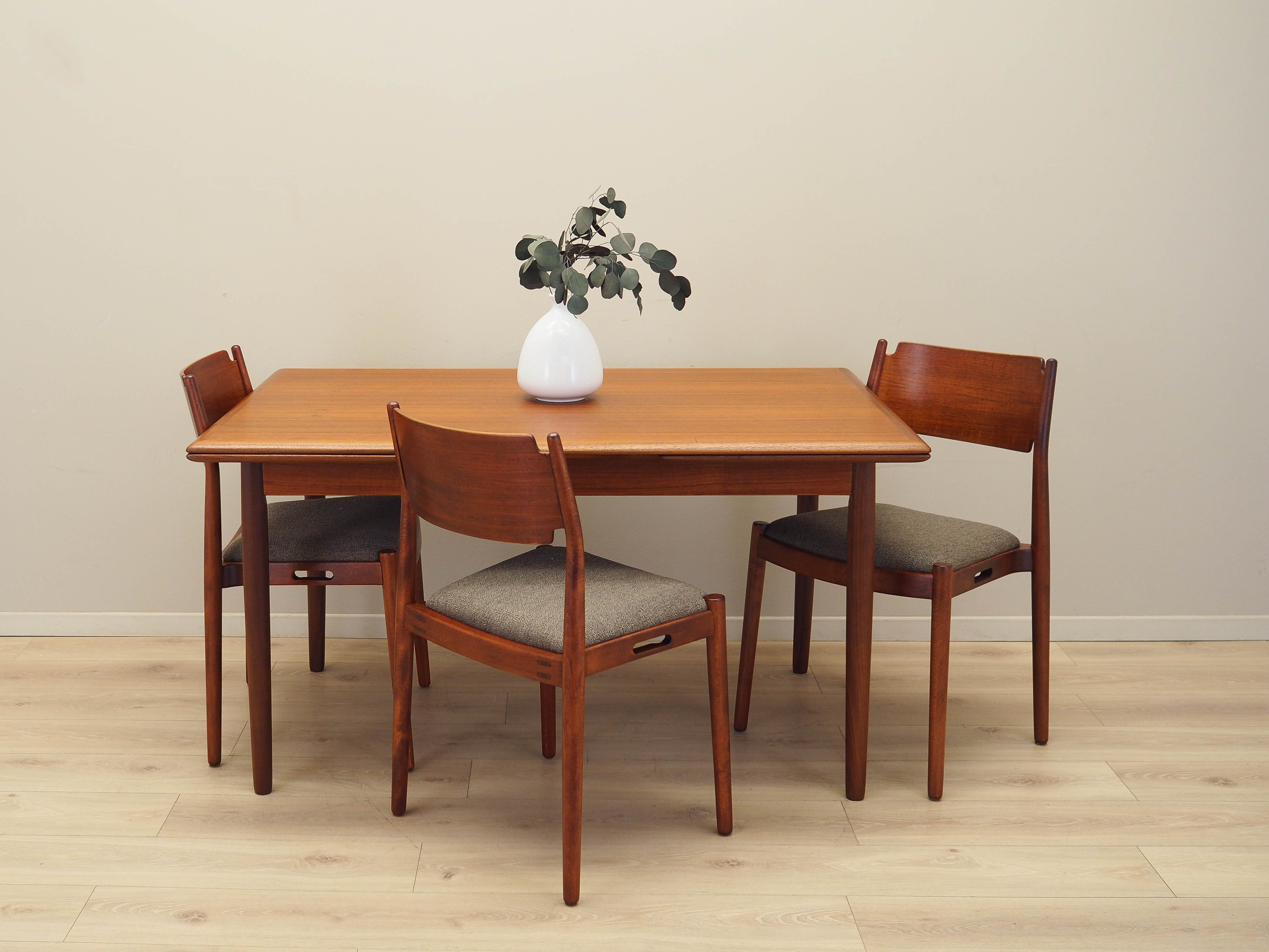 Teak table brown 1970s