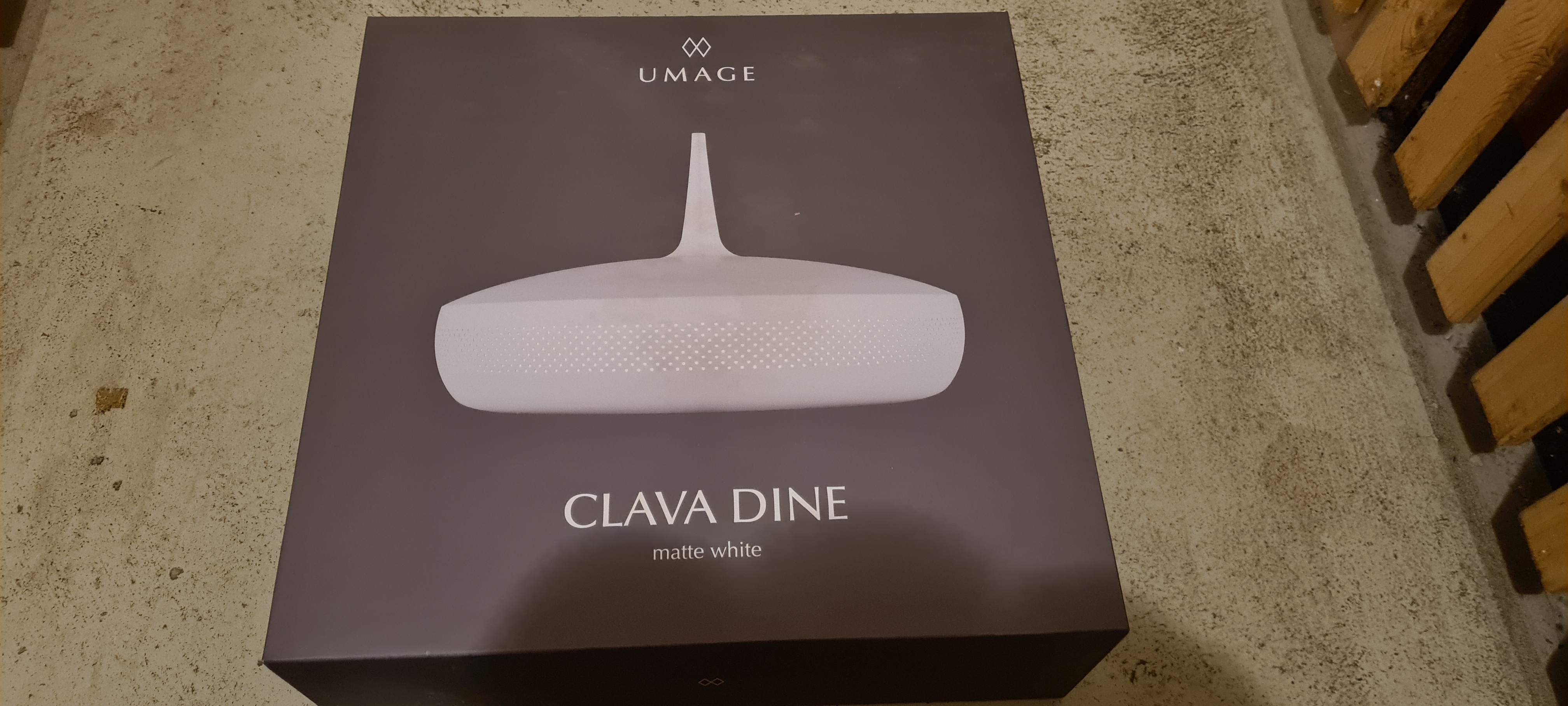 Designlampe Umage Clava Dine Matt Weiß
