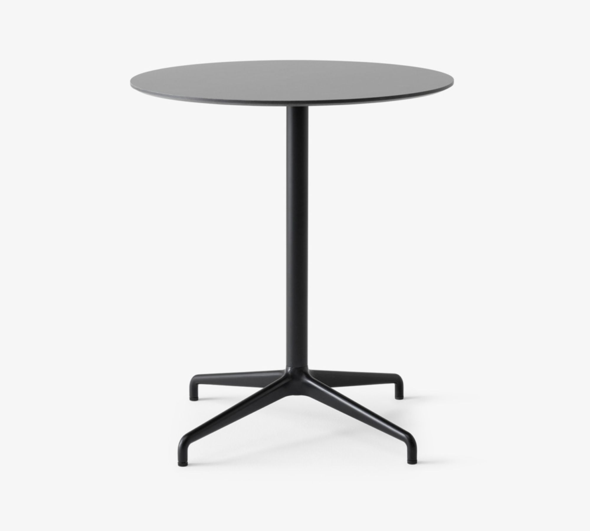 ATD5 Table Outdoor Laminate Metal Black