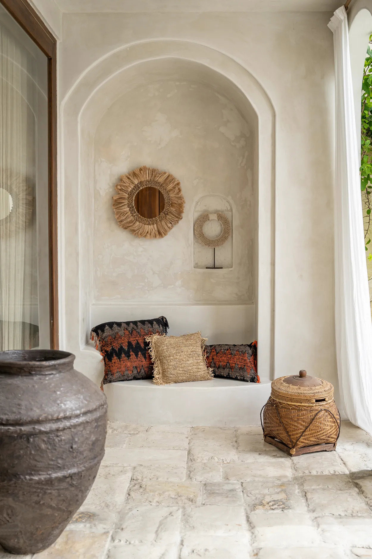 Oh My Gee Pillowcase Black Orange 35x100cm